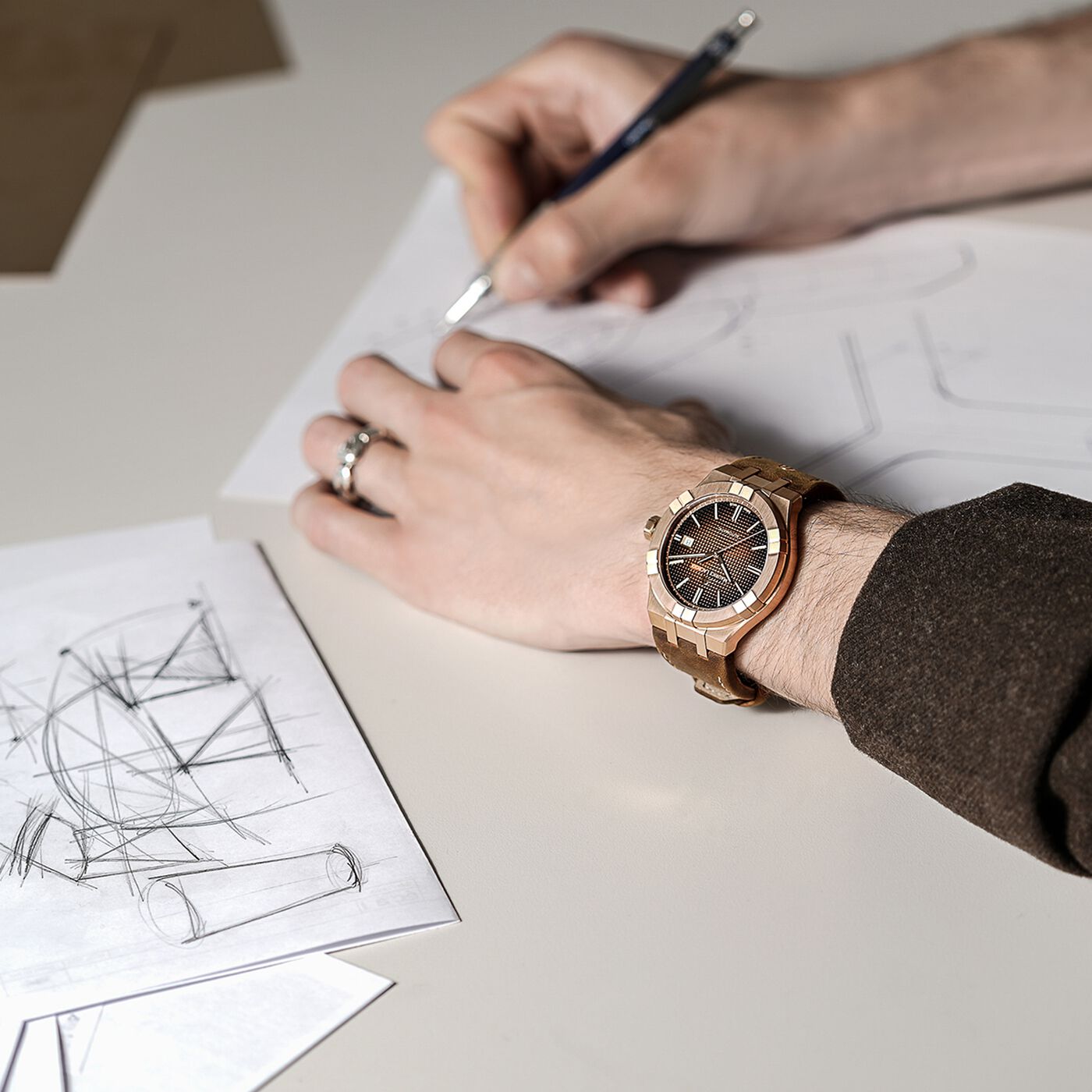 Maurice Lacroix AIKON ML-AI6008BRZ01730-3 Erkek Kol Saati