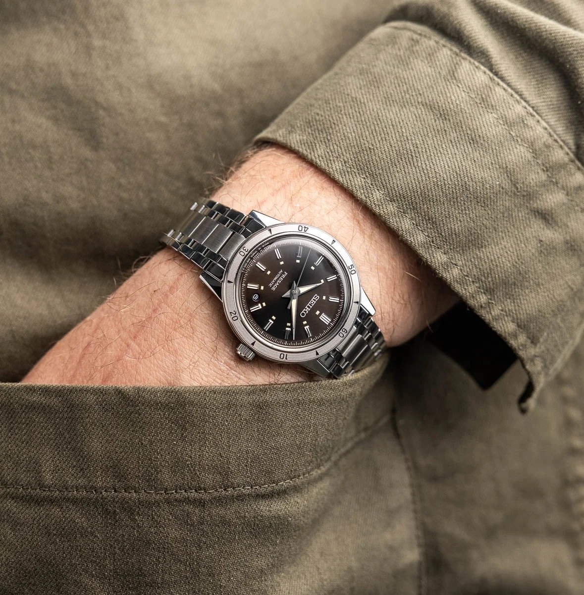 Seiko Presage Automatic SRPL09J1 Erkek Kol Saati