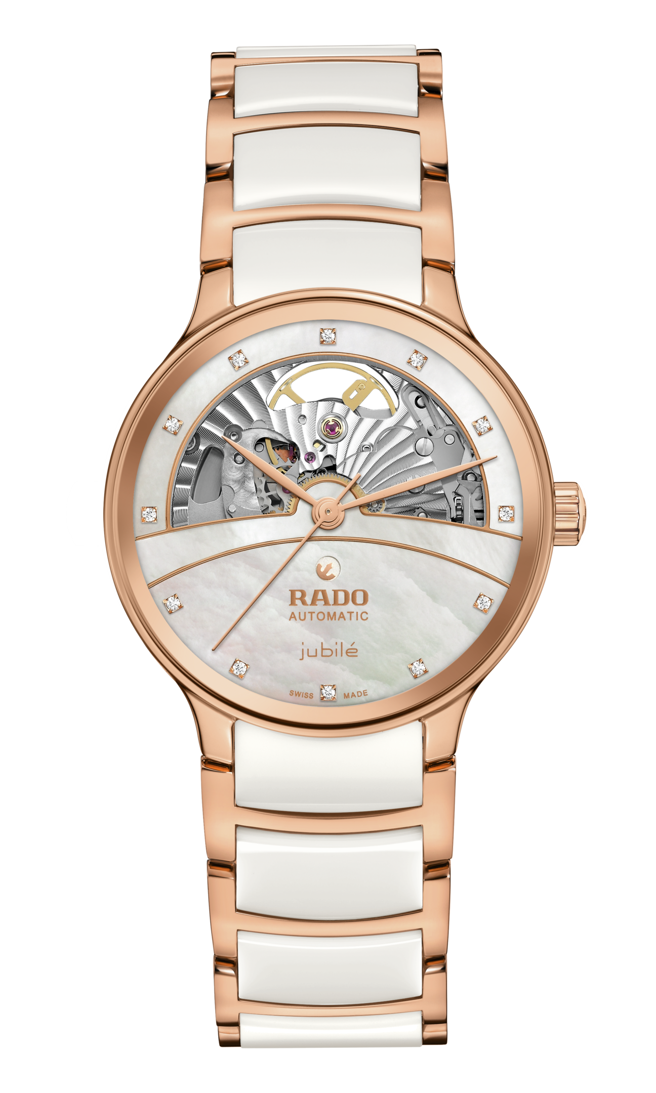Rado Centrix Automatic Diamonds Open Heart R30029922 Kadın Kol Saati