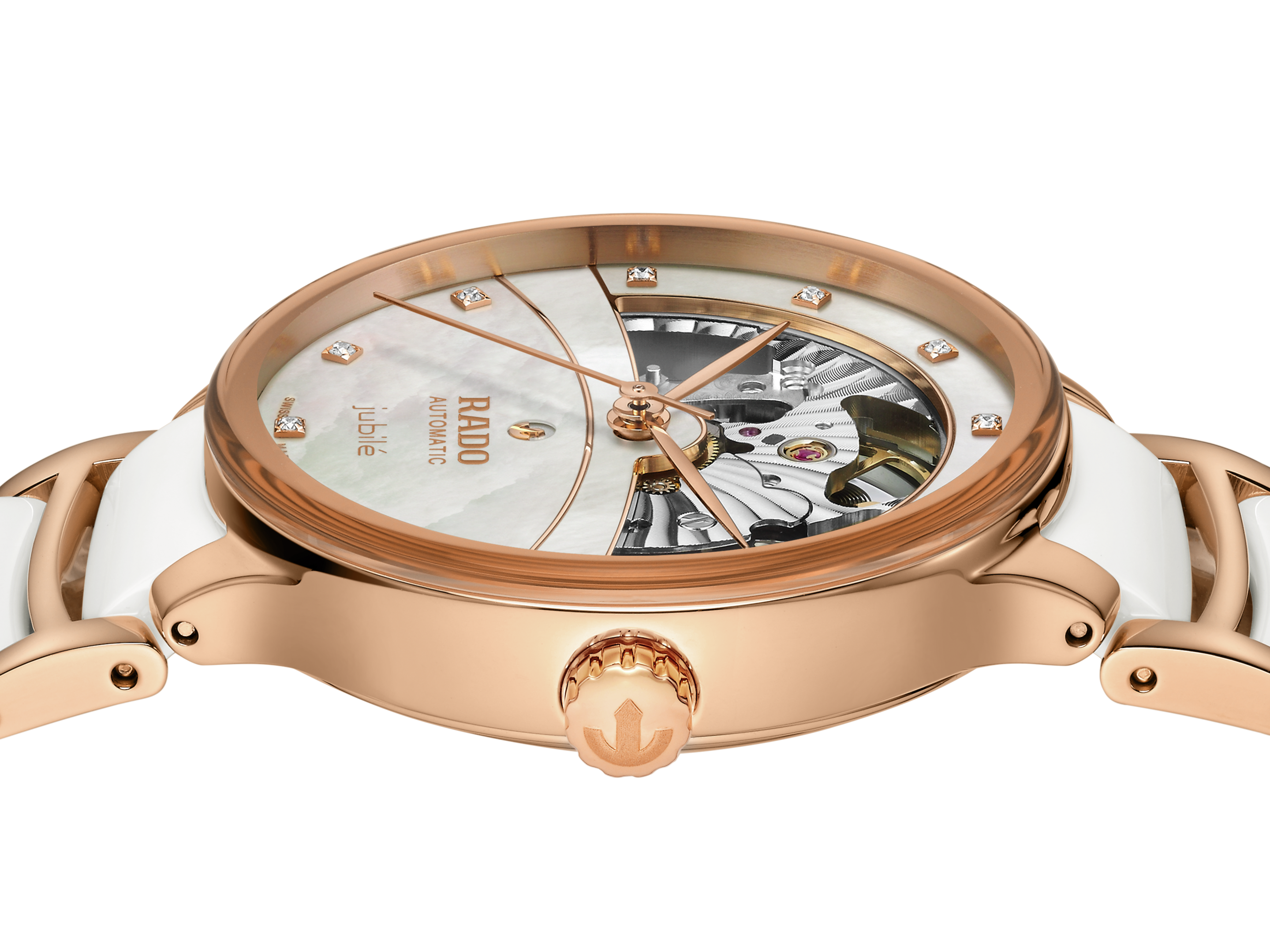 Rado Centrix Automatic Diamonds Open Heart R30029922 Kadın Kol Saati