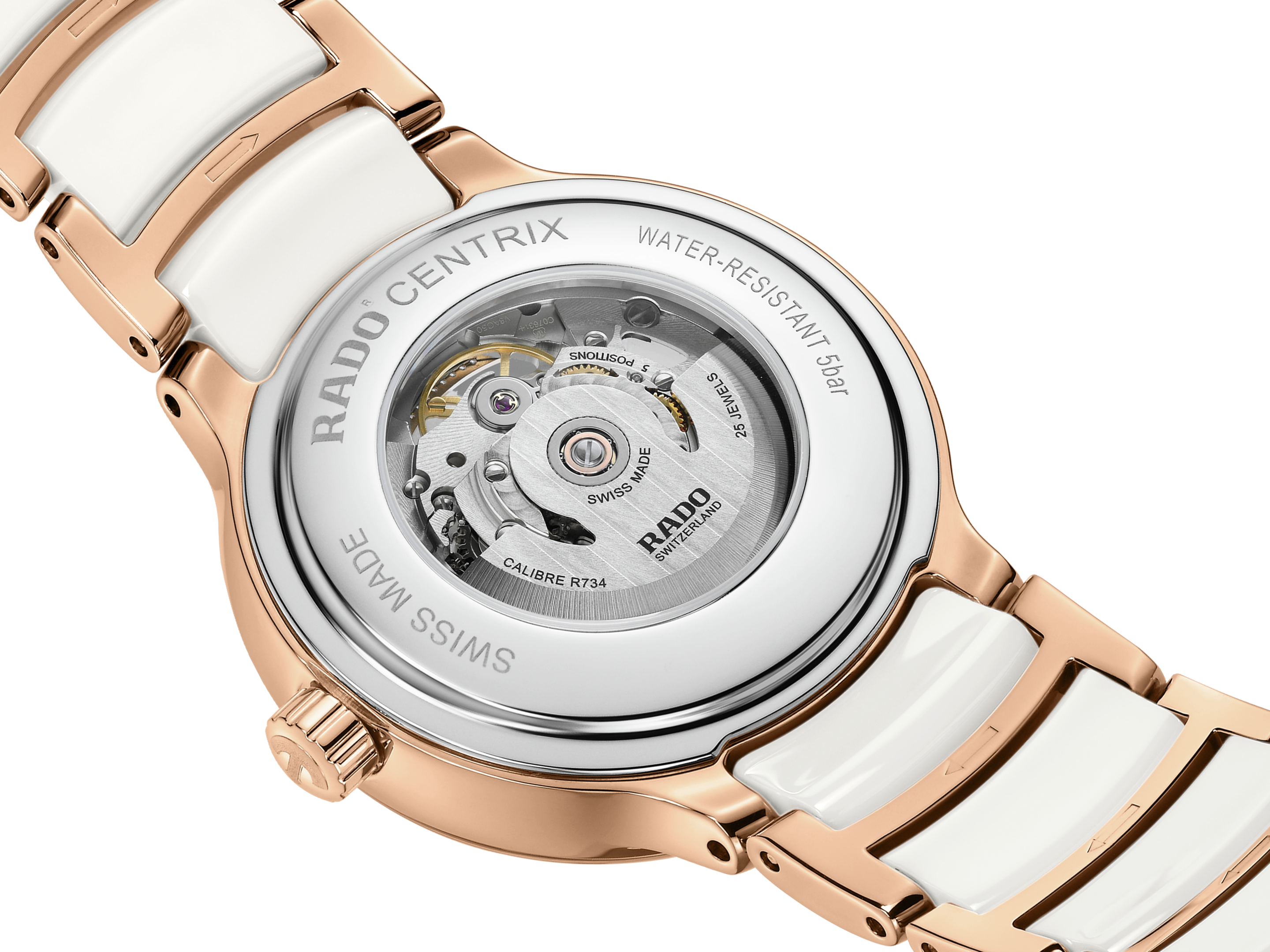 Rado Centrix Automatic Diamonds Open Heart R30029922 Kadın Kol Saati