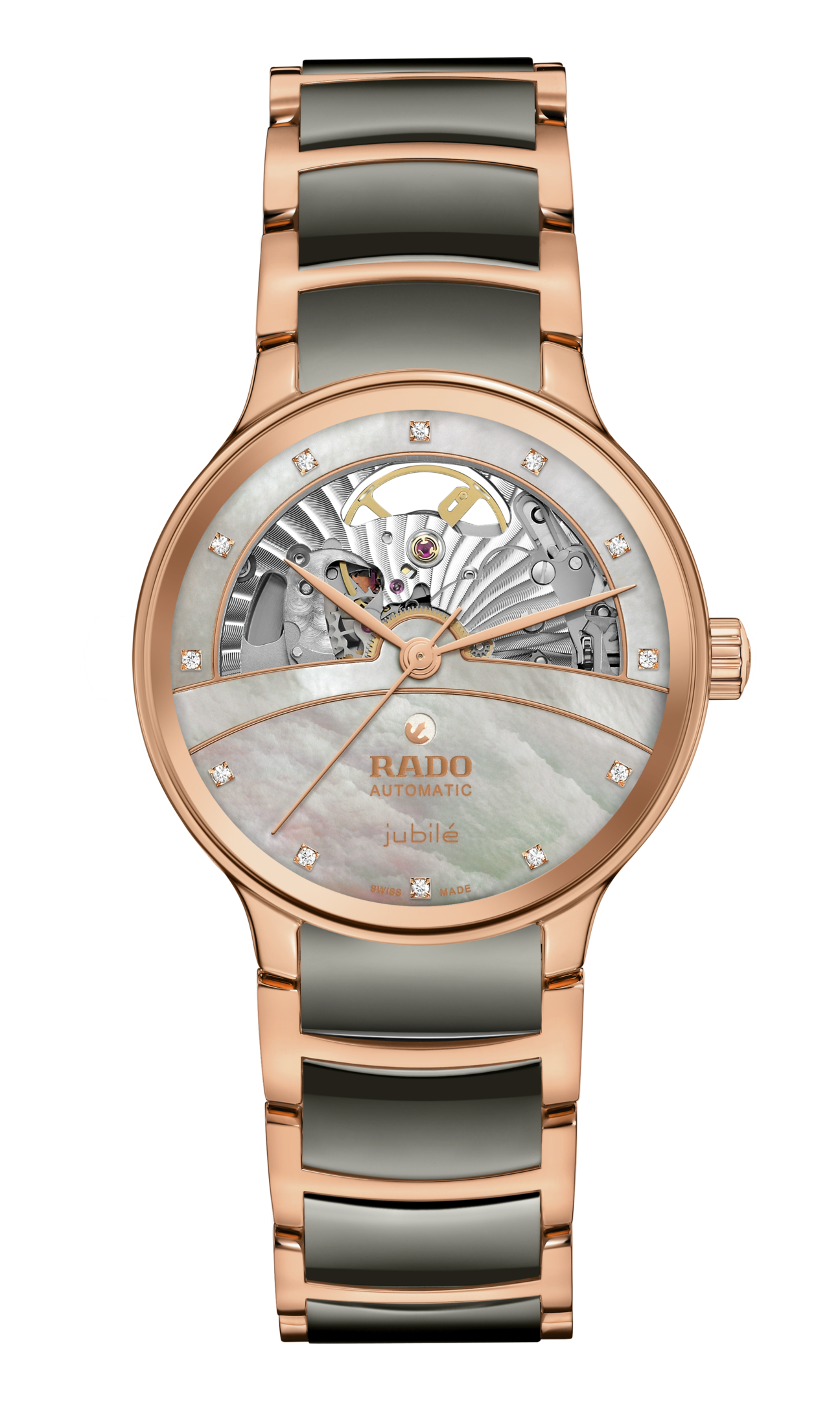 Rado Centrix Automatic Diamonds Open Heart R30029912 Kadın Kol Saati