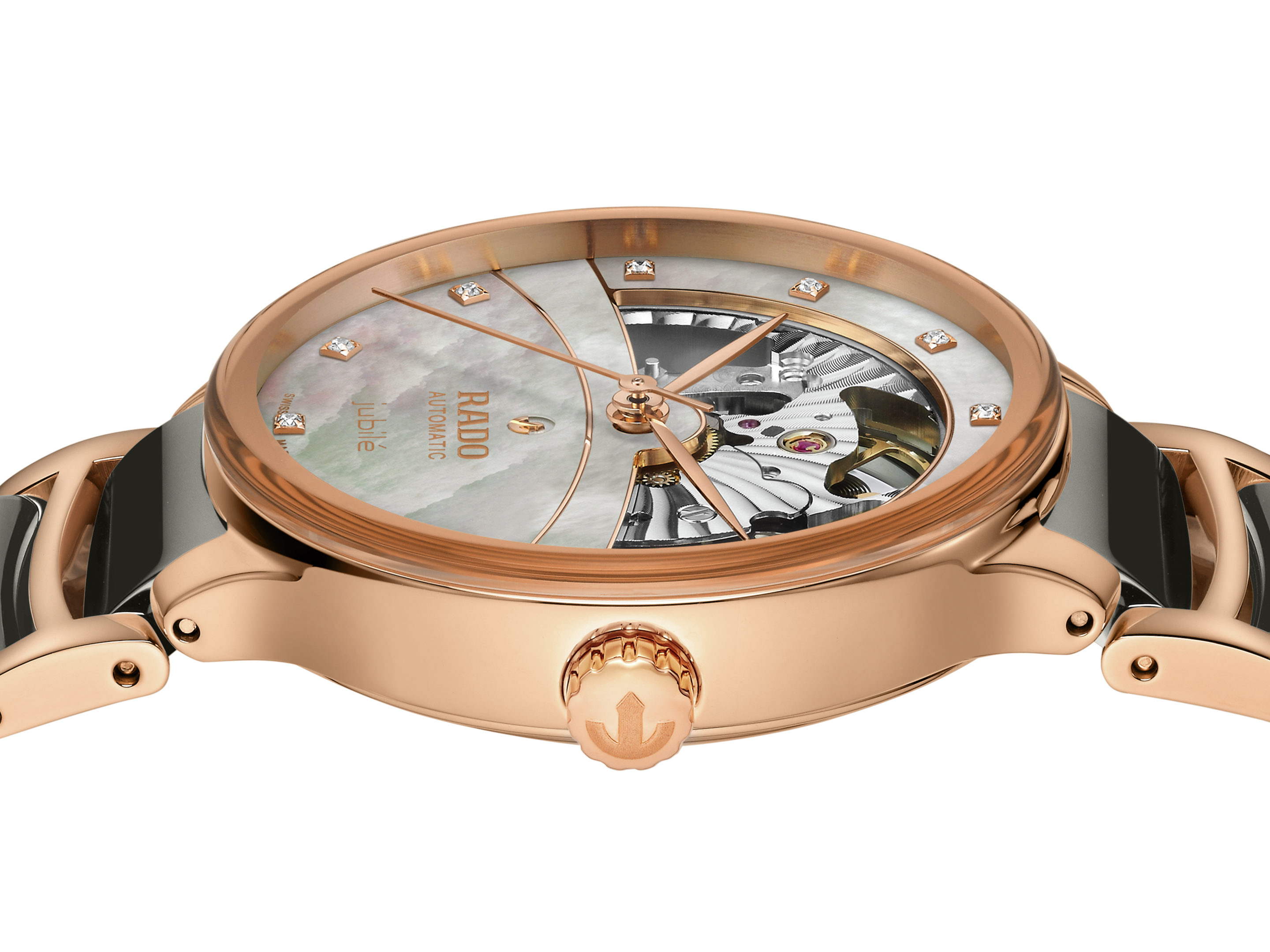 Rado Centrix Automatic Diamonds Open Heart R30029912 Kadın Kol Saati