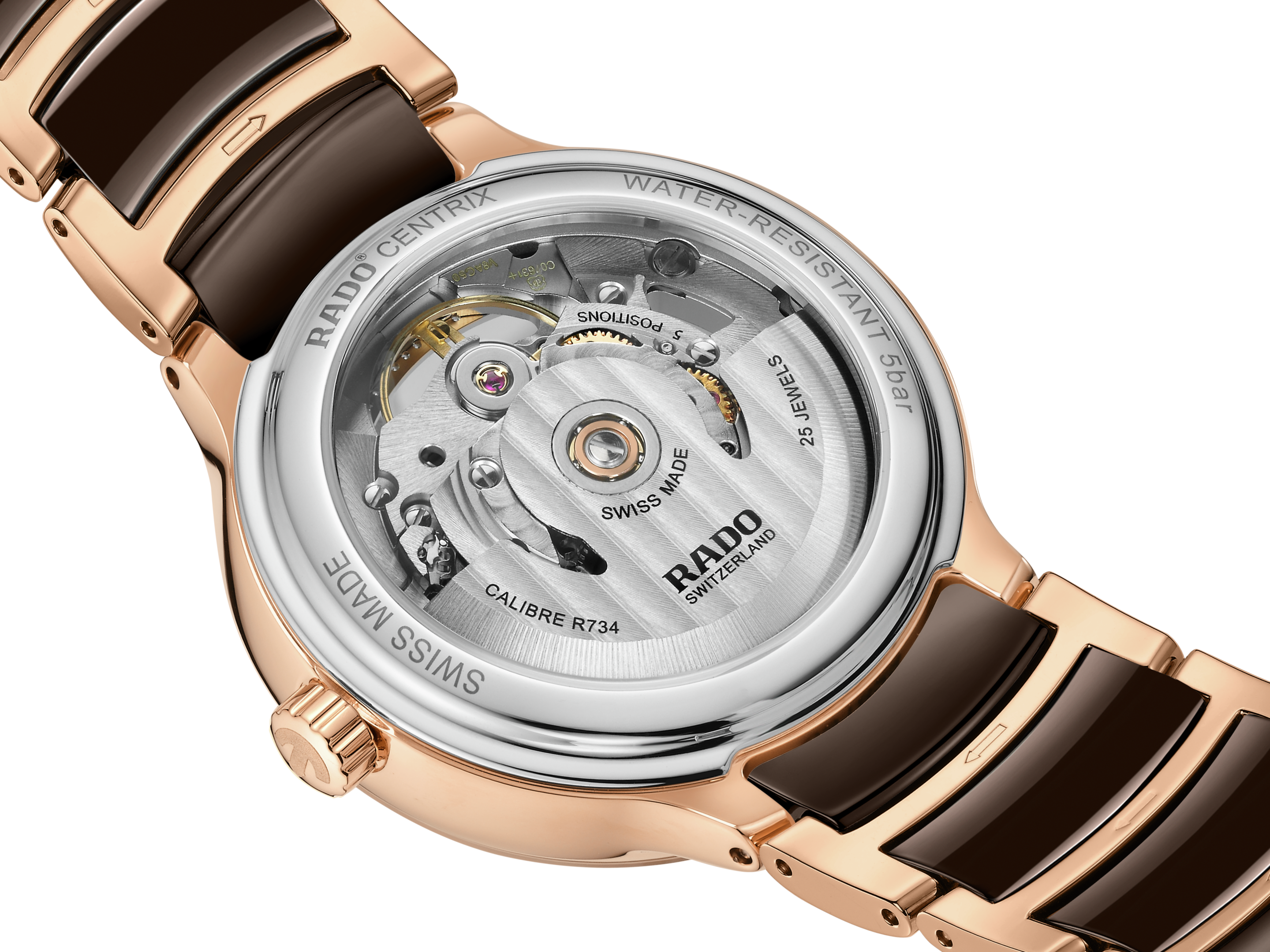 Rado Centrix Automatic Diamonds Open Heart R30029902 Kadın Kol Saati
