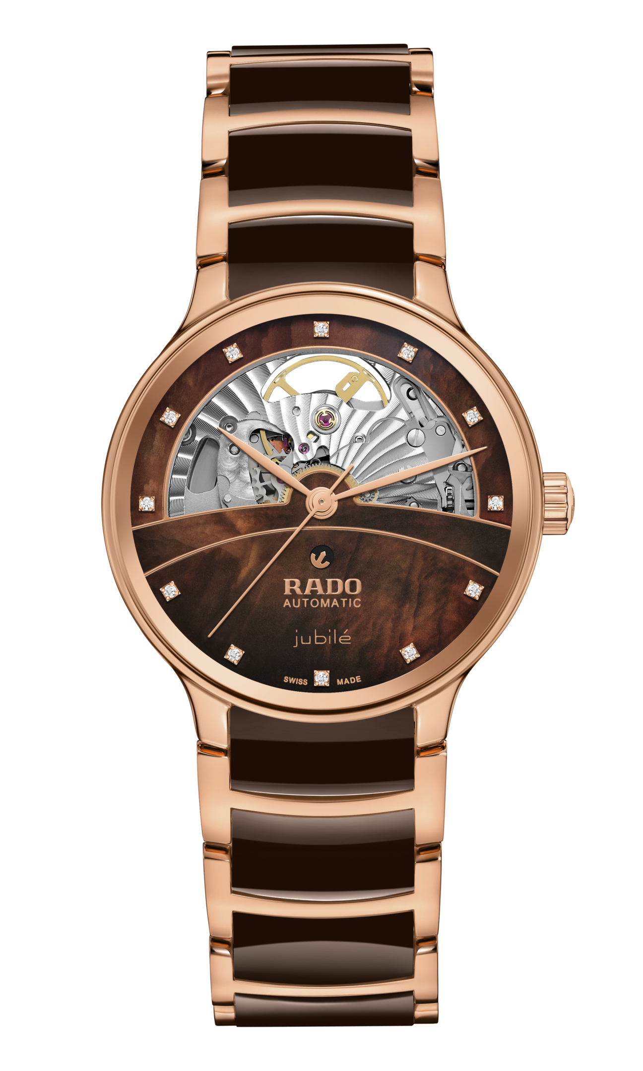 Rado Centrix Automatic Diamonds Open Heart R30029902 Kadın Kol Saati