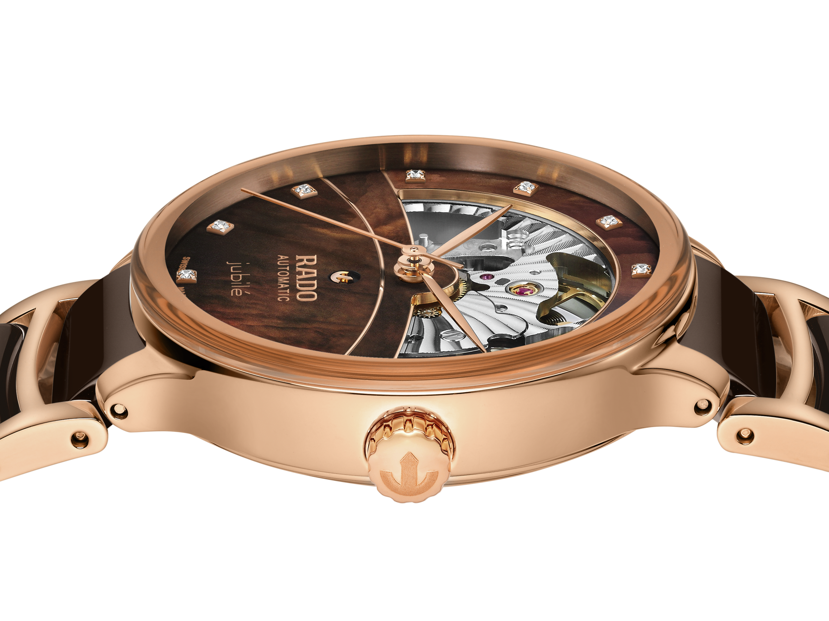 Rado Centrix Automatic Diamonds Open Heart R30029902 Kadın Kol Saati