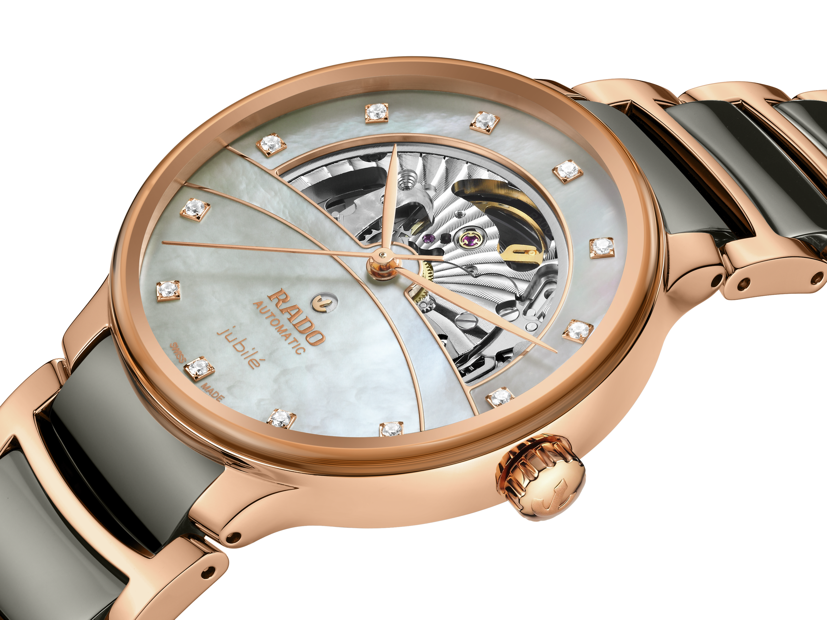Rado Centrix Automatic Diamonds Open Heart R30028912 Erkek Kol Saati