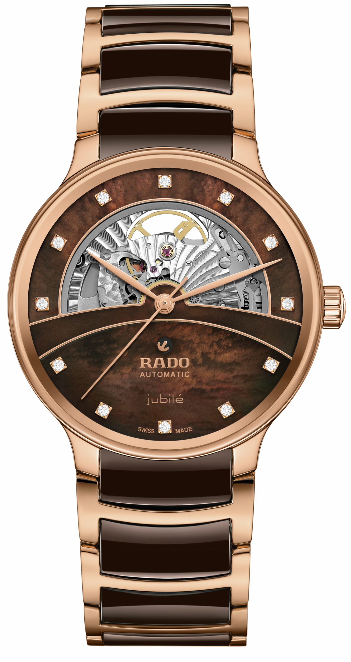 Rado Centrix Automatic Diamonds Open Heart R30028902 Erkek Kol Saati