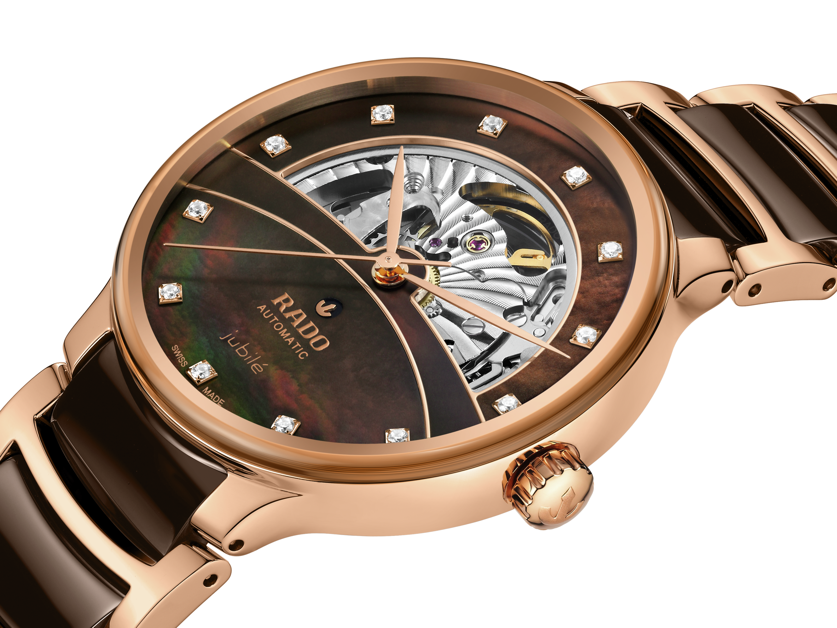 Rado Centrix Automatic Diamonds Open Heart R30028902 Erkek Kol Saati