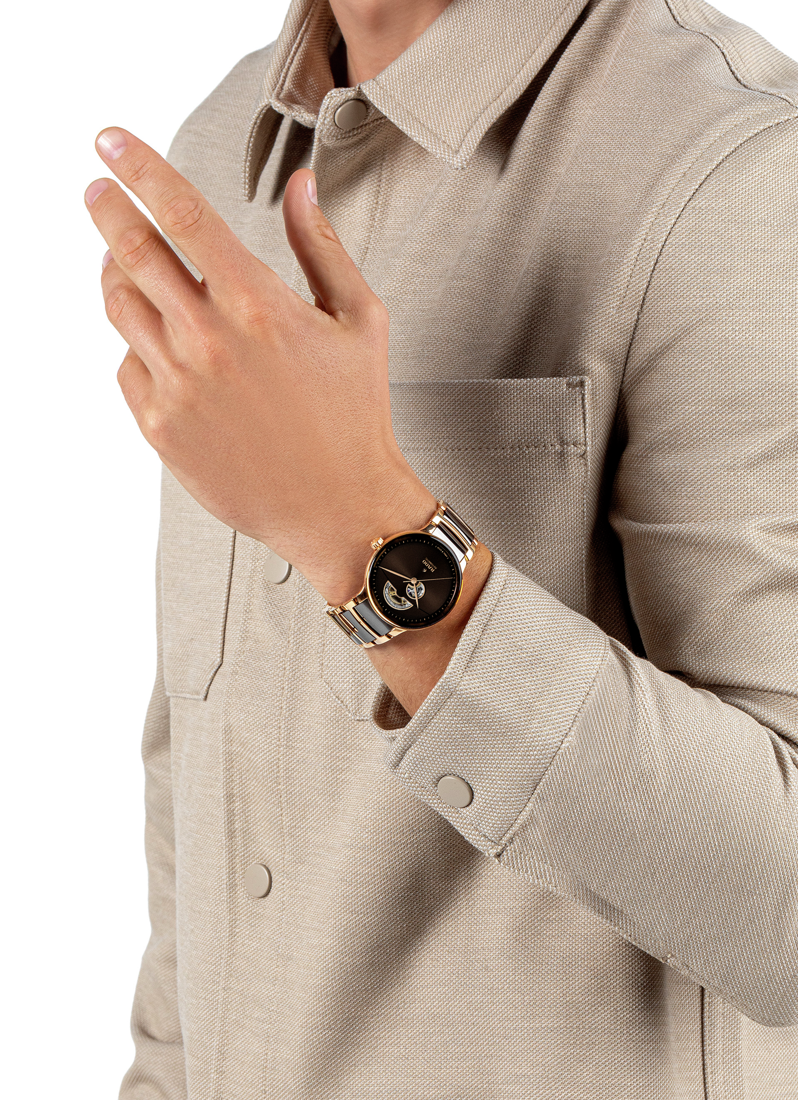 Rado Centrix Automatic Open Heart R30013302 Erkek Kol Saati