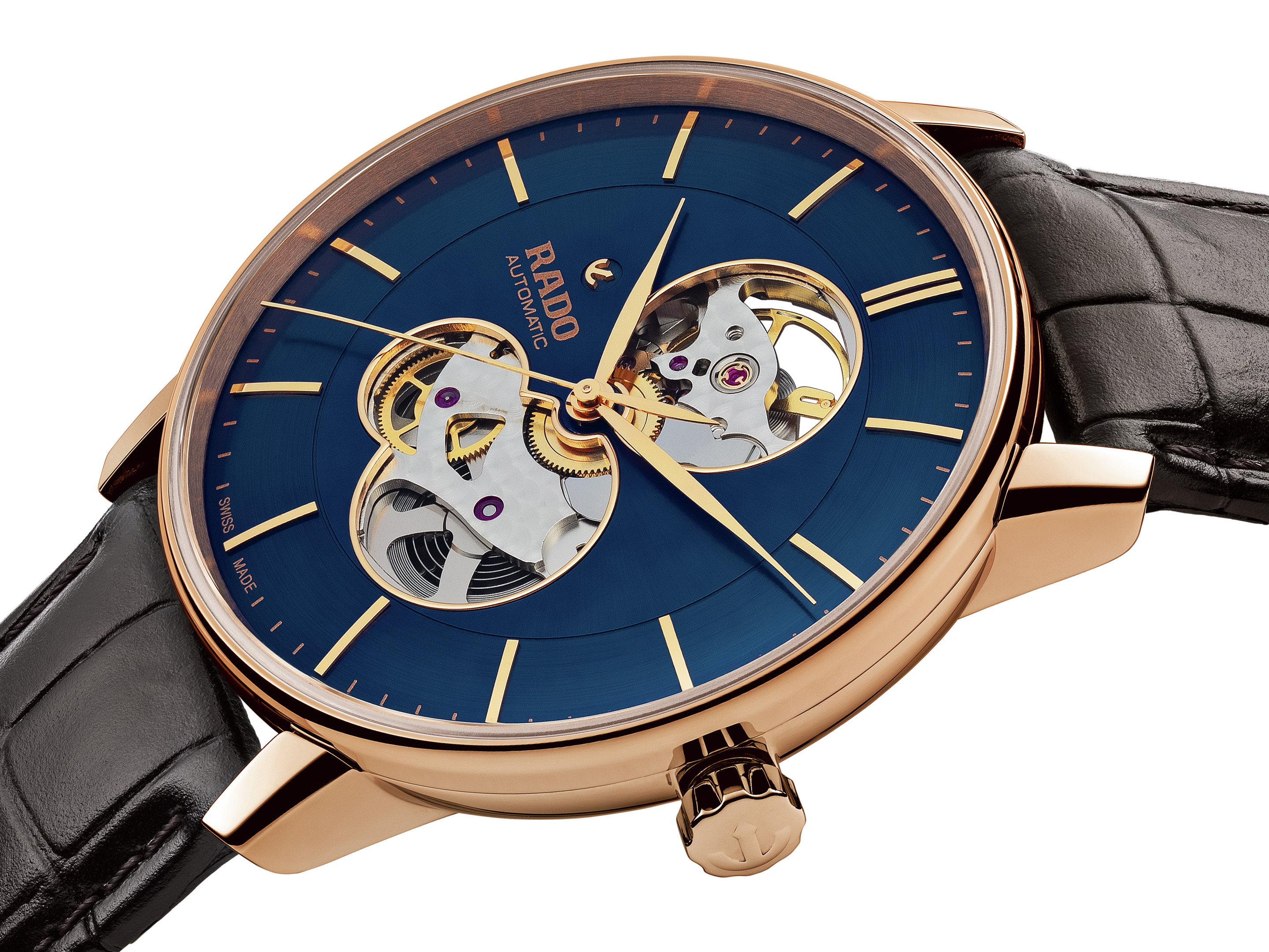 Rado Coupole Classic Open Heart Automatic R22895215 Erkek Kol Saati