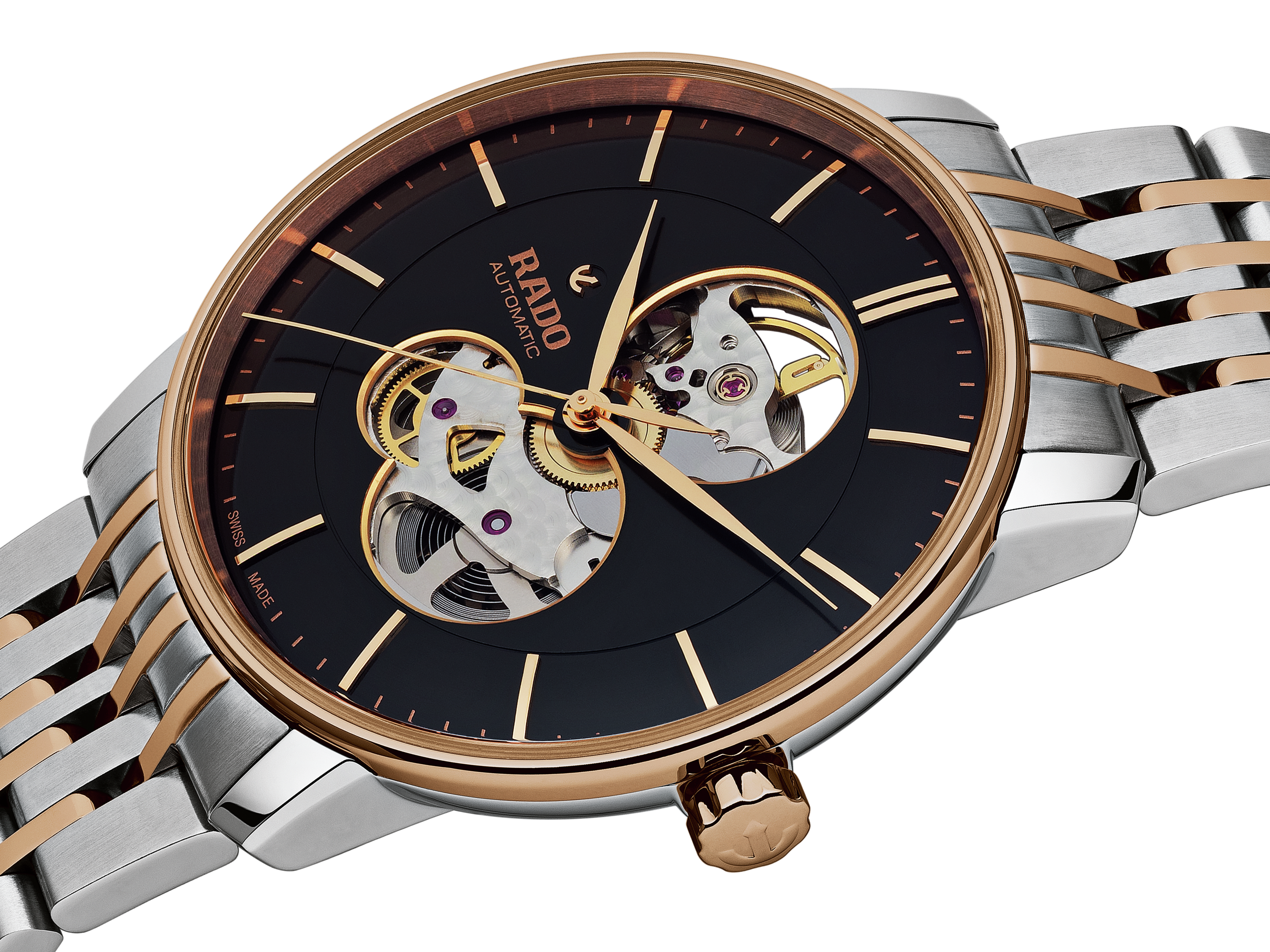 Rado Coupole Classic Open Heart Automatic R22894163 Erkek Kol Saati
