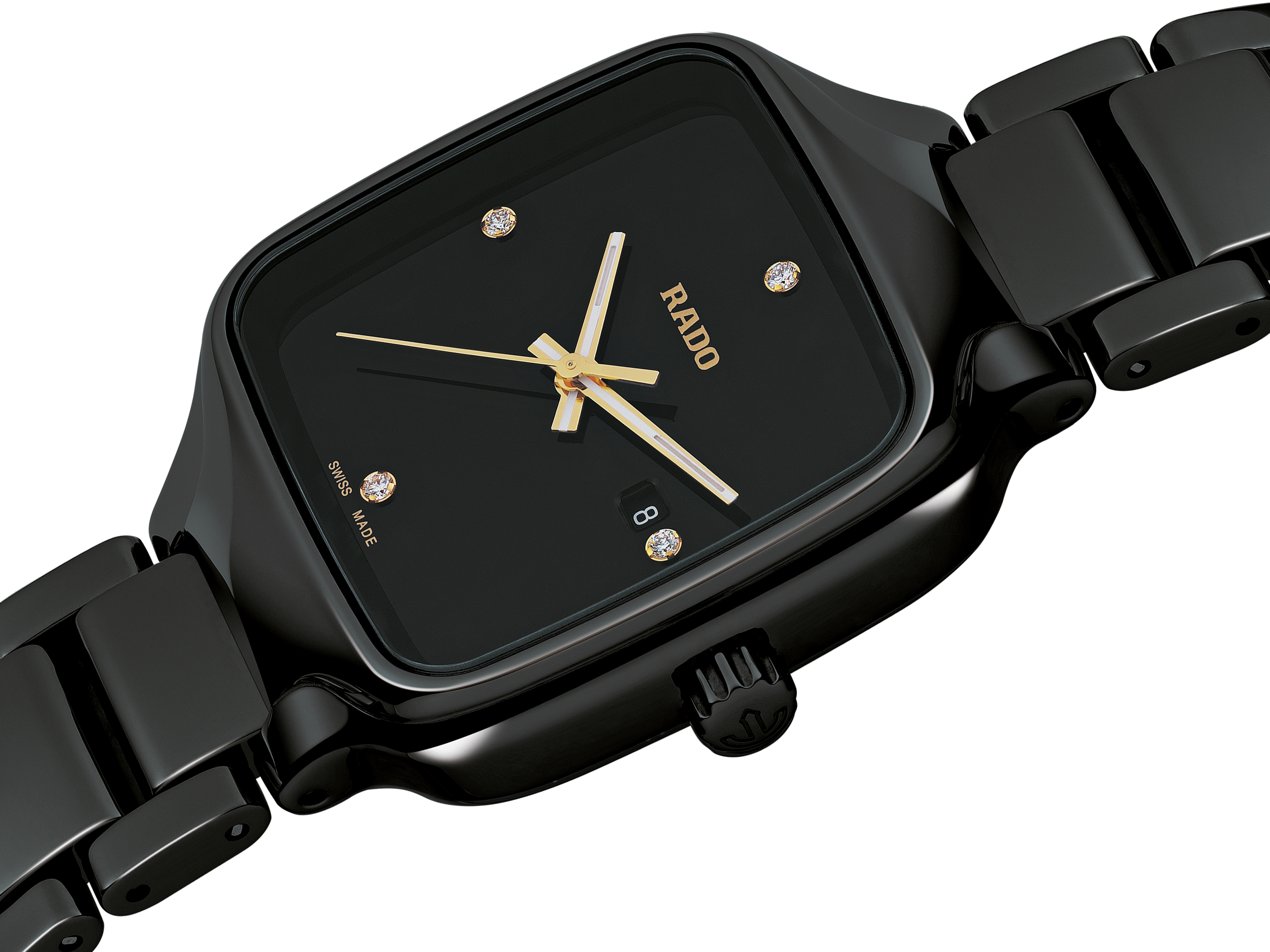 Rado True Square Diamonds R27080722 Kadın Kol Saati
