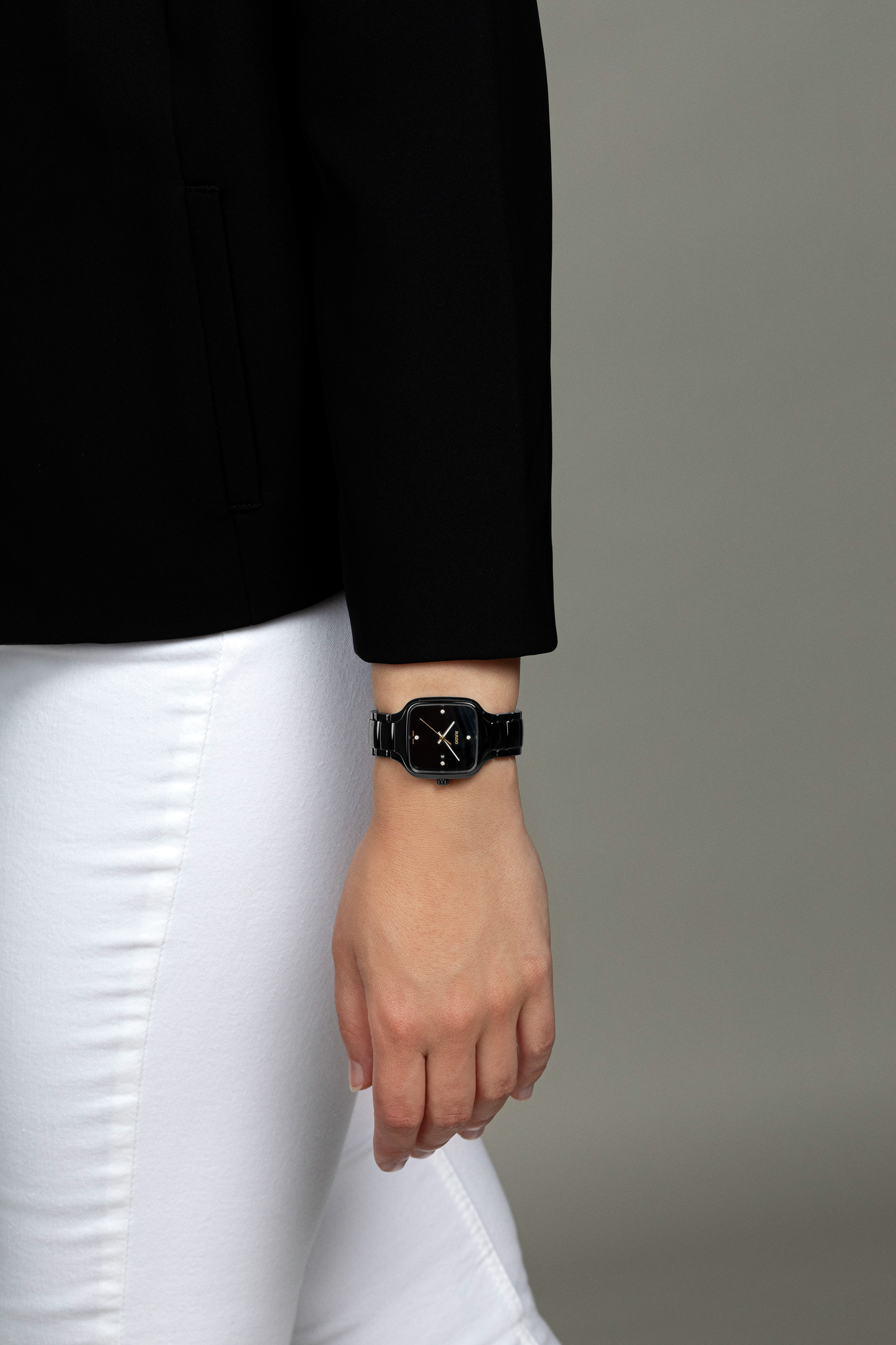 Rado True Square Diamonds R27080722 Kadın Kol Saati