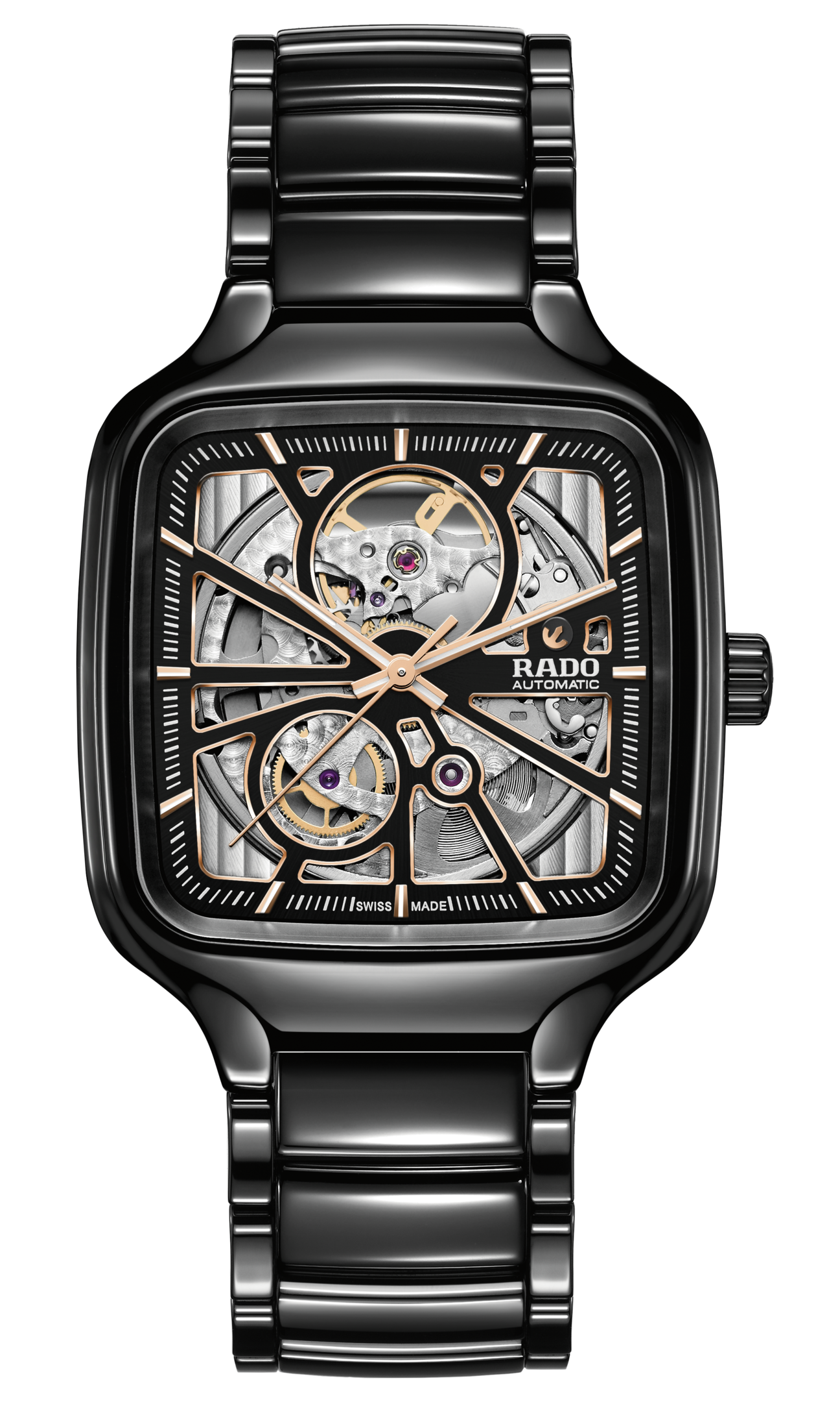 Rado True Square Automatic Open Heart R27086162 Erkek Kol Saati