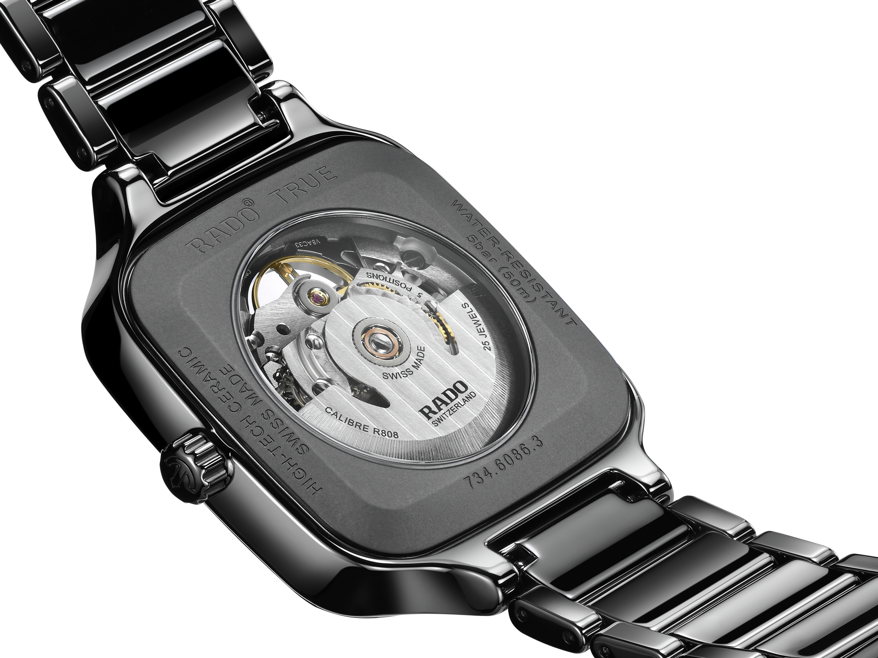 Rado True Square Automatic Skeleton R27124162 Erkek Kol Saati