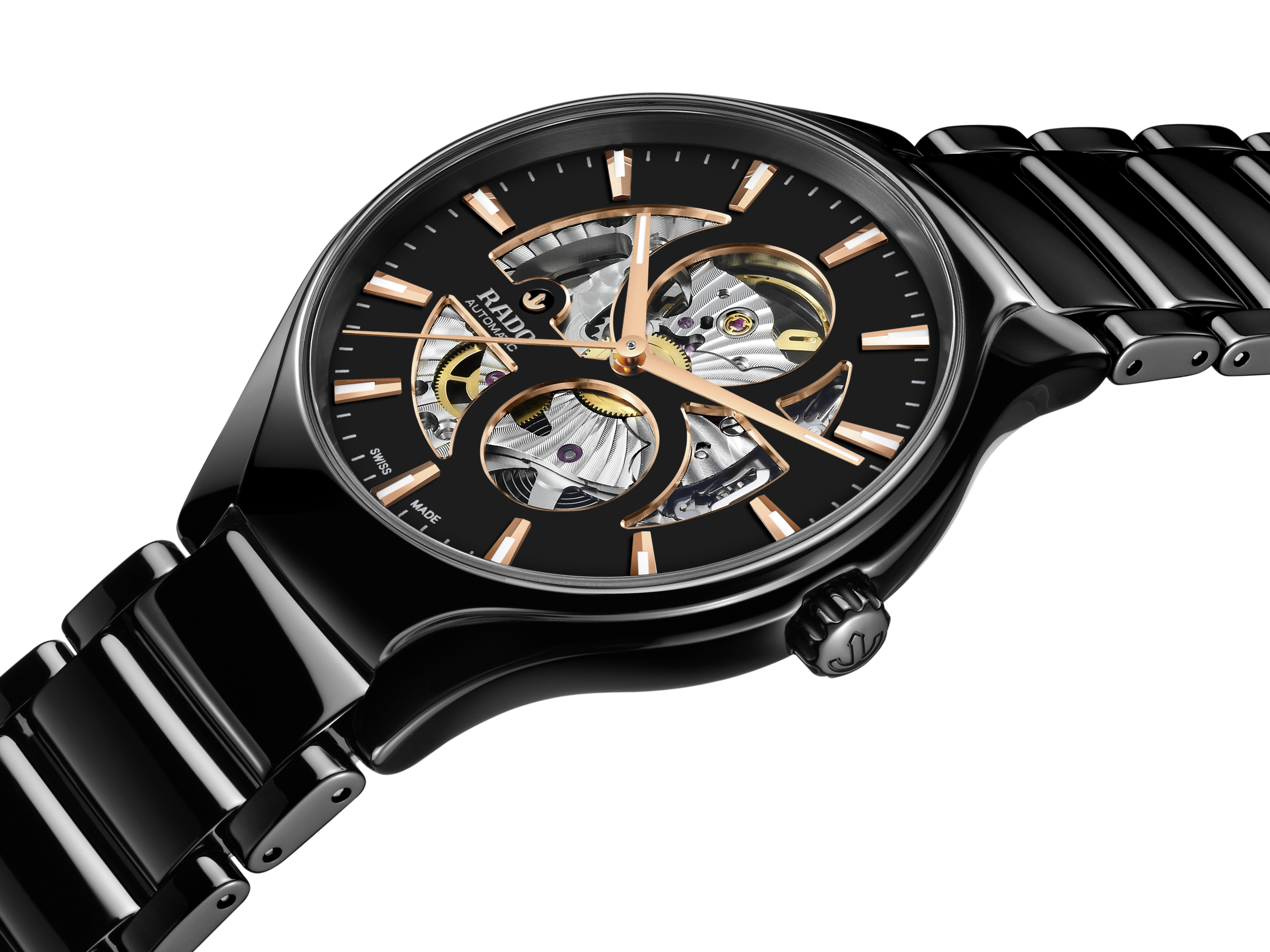 Rado True Round Automatic Open Heart R27107172 Erkek Kol Saati