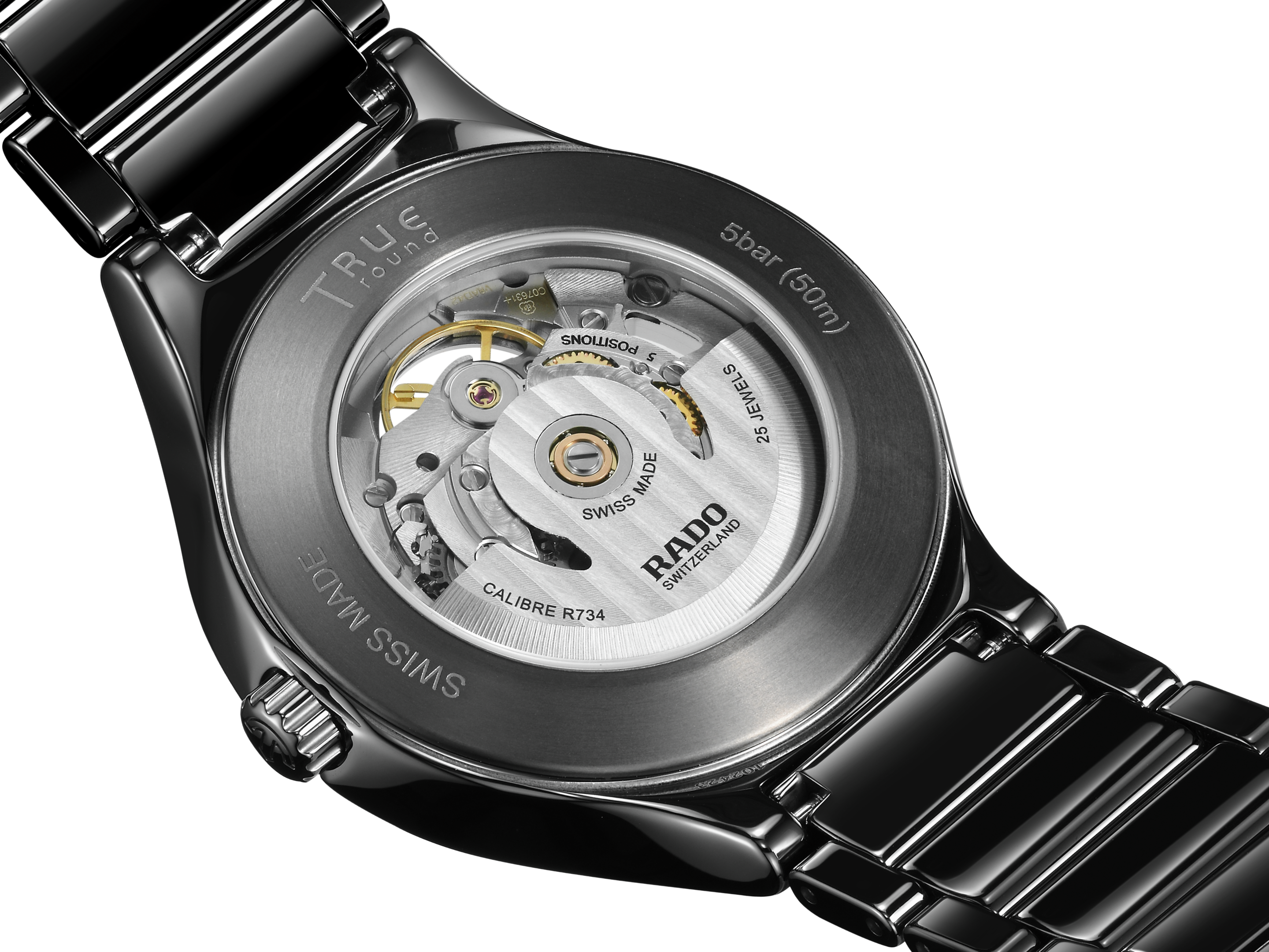 Rado True Round Automatic Open Heart R27107172 Erkek Kol Saati