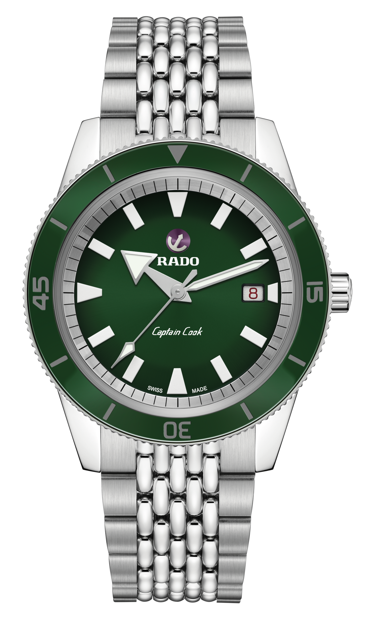 Rado Captain Cook Automatic R32505318 Yedek Kordonlu