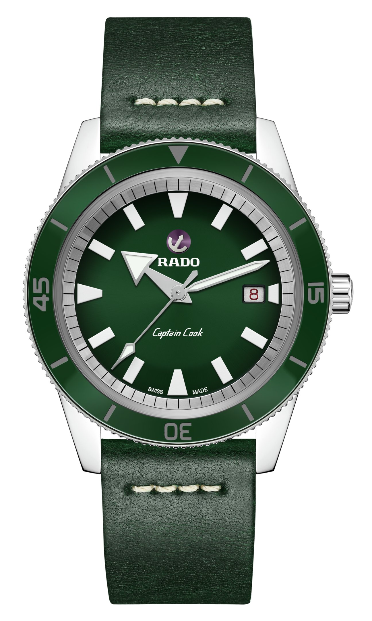 Rado Captain Cook Automatic R32505318 Yedek Kordonlu