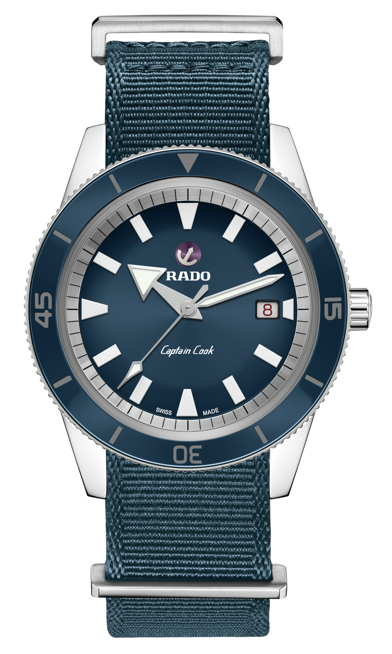 Rado Captain Cook Automatic R32505208 Yedek Kordonlu