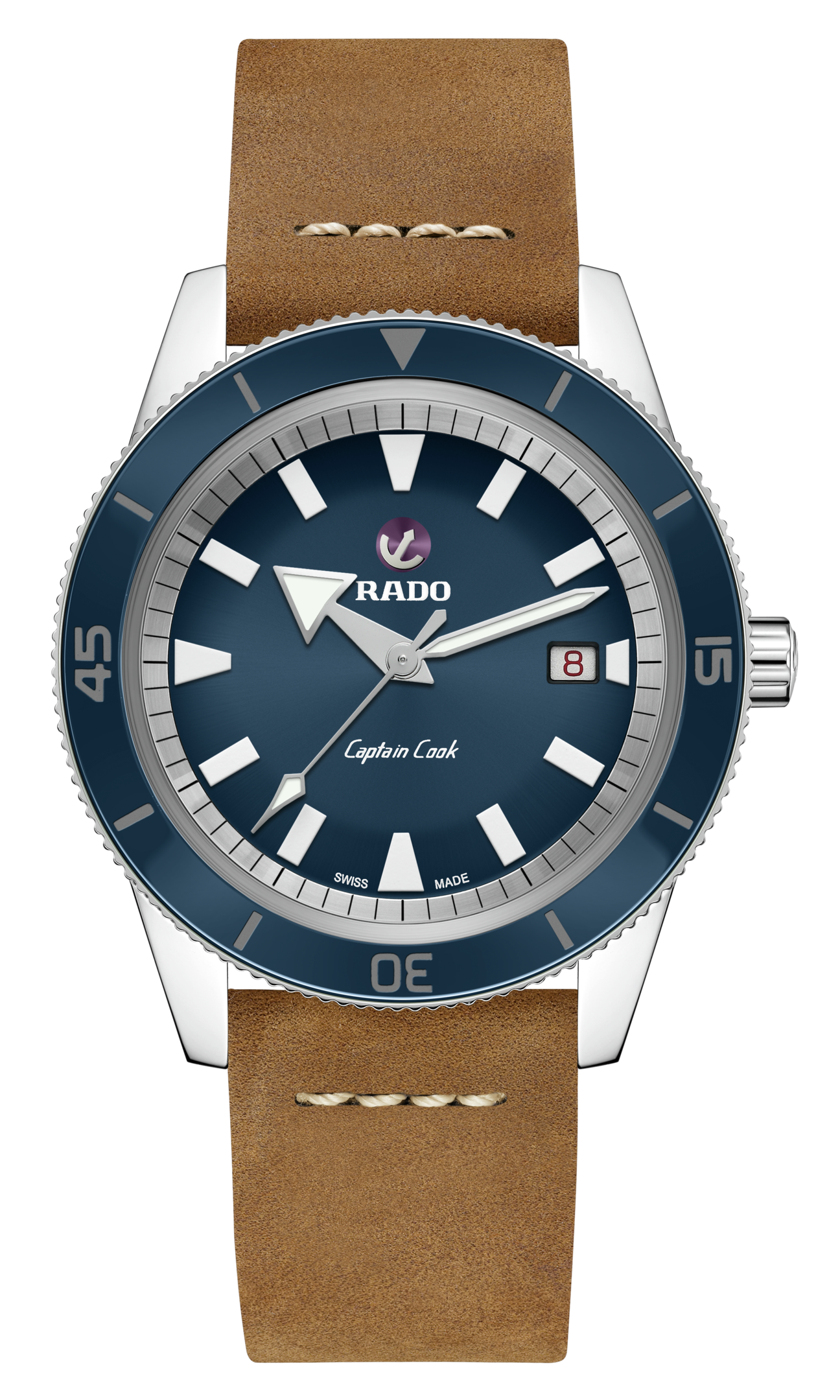 Rado Captain Cook Automatic R32505208 Yedek Kordonlu