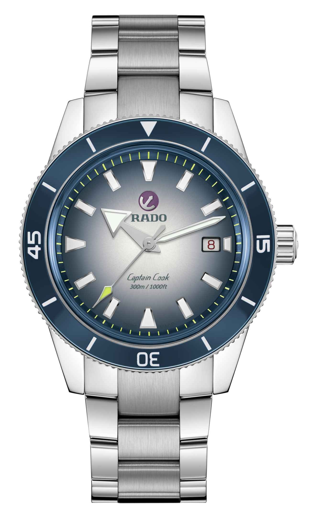 Rado Captain Cook Automatic R32154208 Yedek Kordonlu