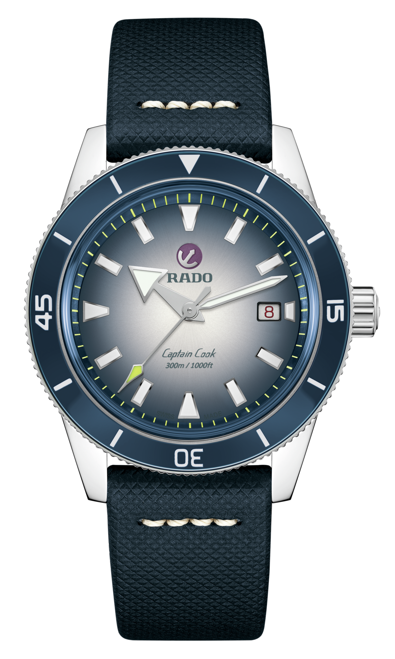 Rado Captain Cook Automatic R32154208 Yedek Kordonlu