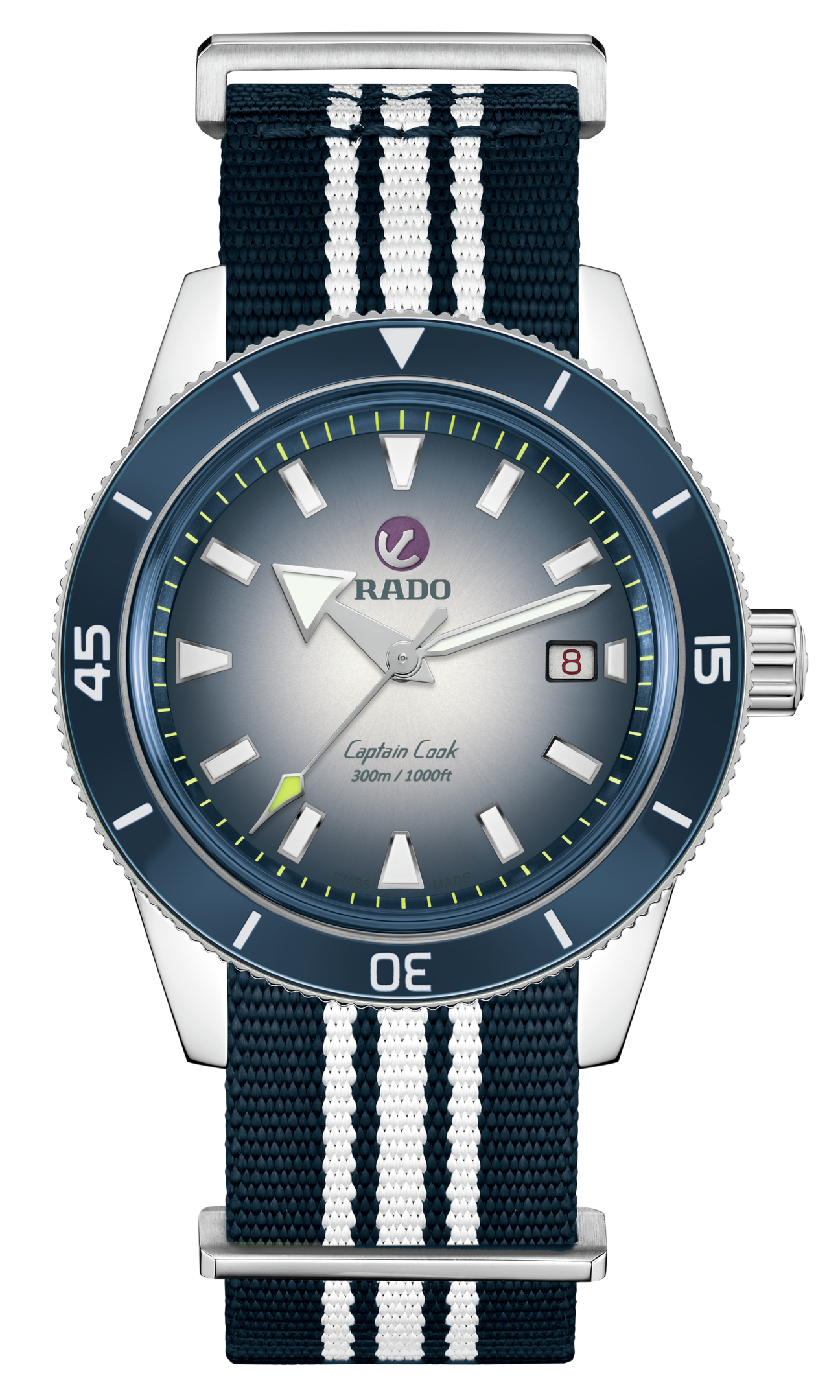 Rado Captain Cook Automatic R32154208 Yedek Kordonlu
