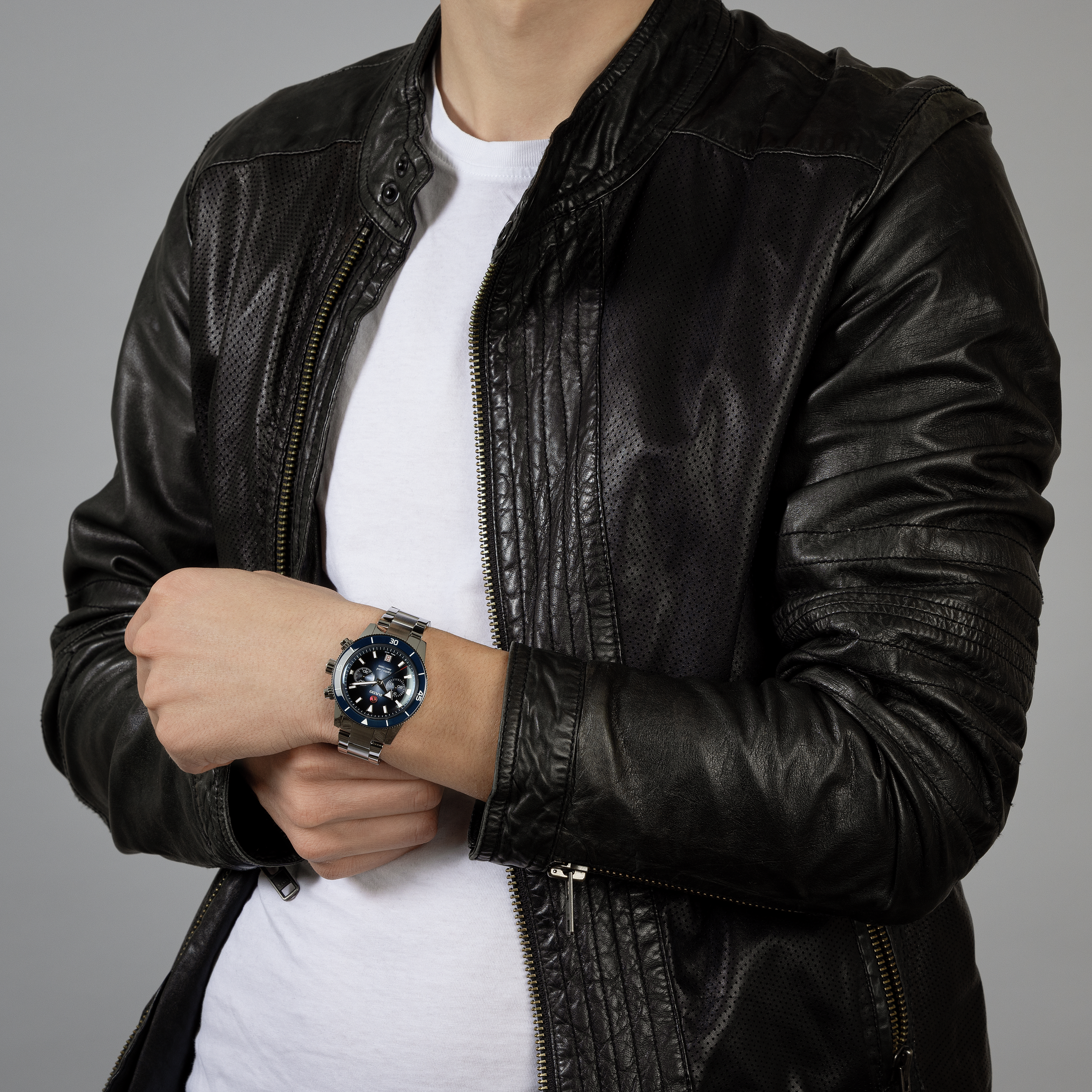 Rado Captain Cook Automatic Chronograph R32145208 Yedek Kordonlu
