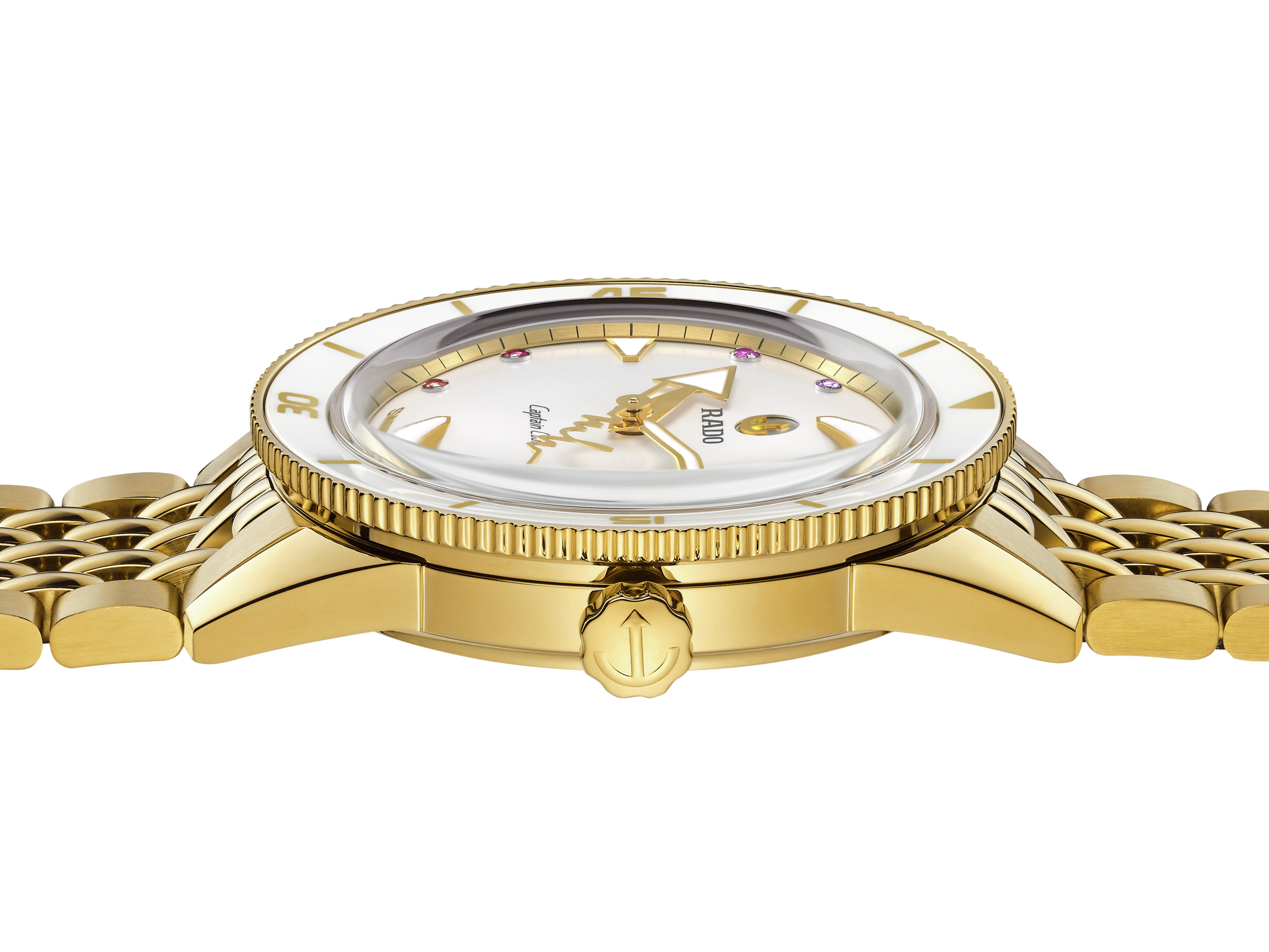 Rado Captain Cook x Marina Hoermanseder Heartbeat R32117708 Yedek Kordonlu