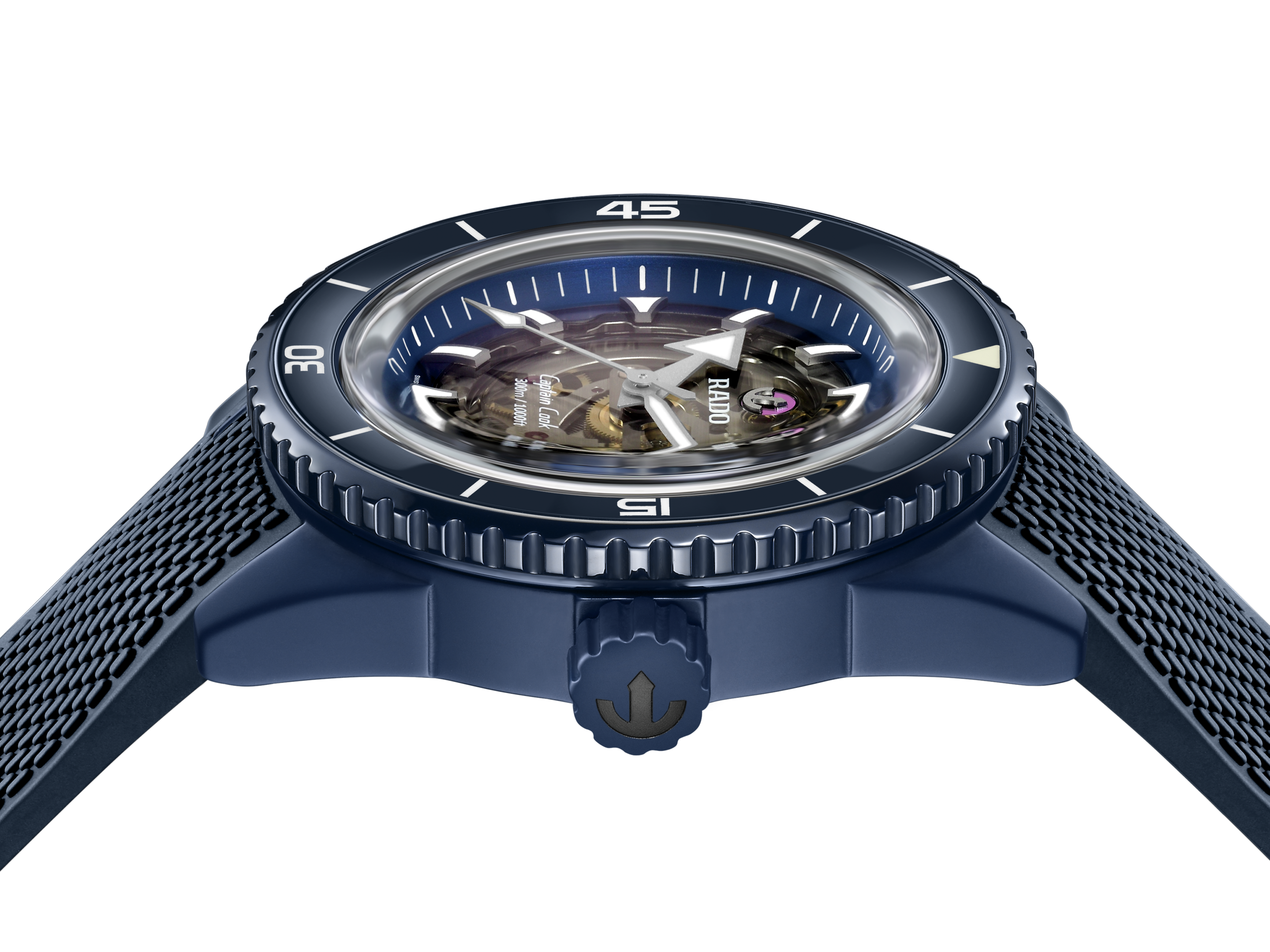 Rado Captain Cook High-Tech Ceramic Skeleton R32153209 Erkek Kol Saati