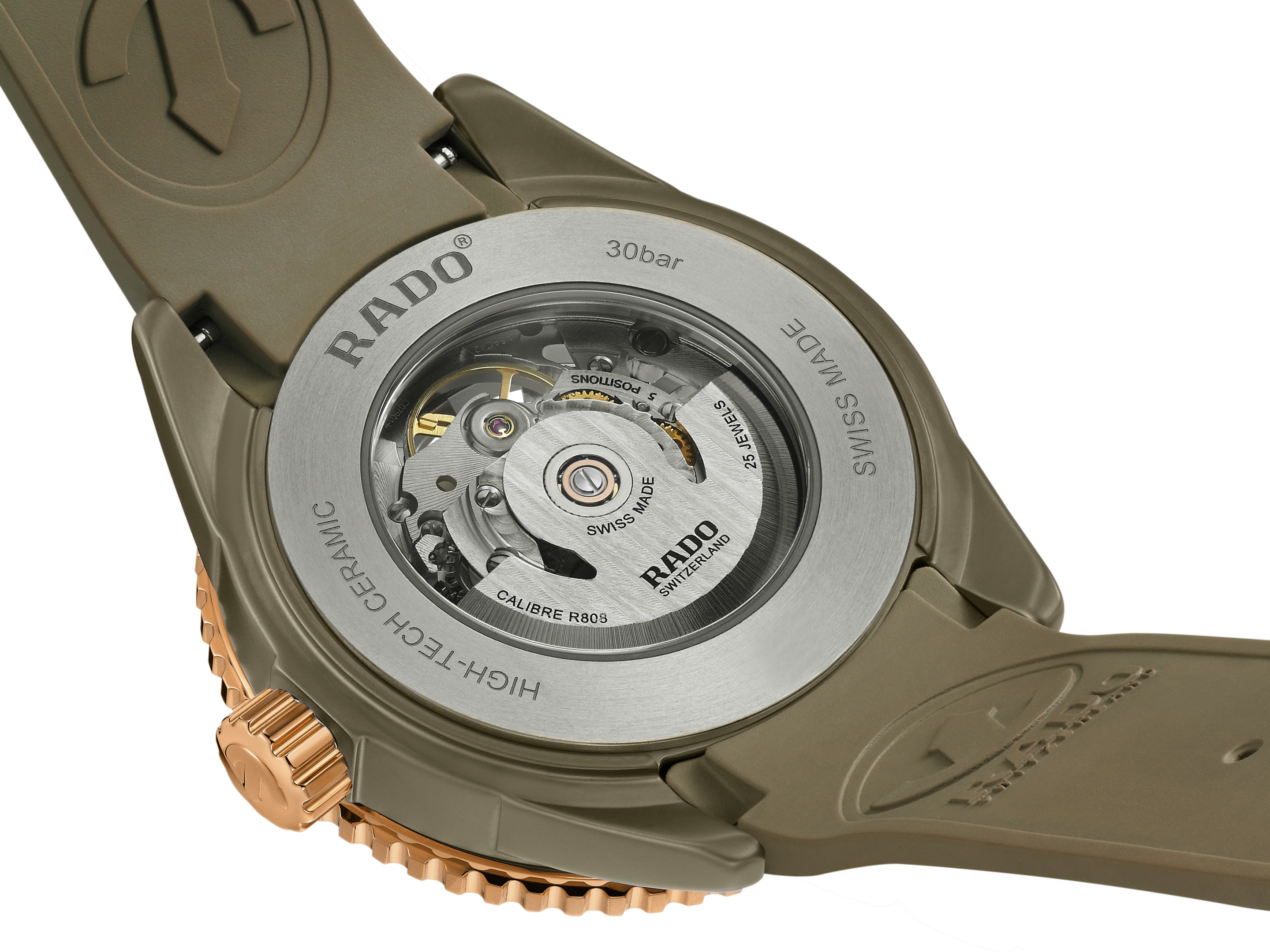 Rado Captain Cook High-Tech Ceramic Skeleton R32150168 Erkek Kol Saati