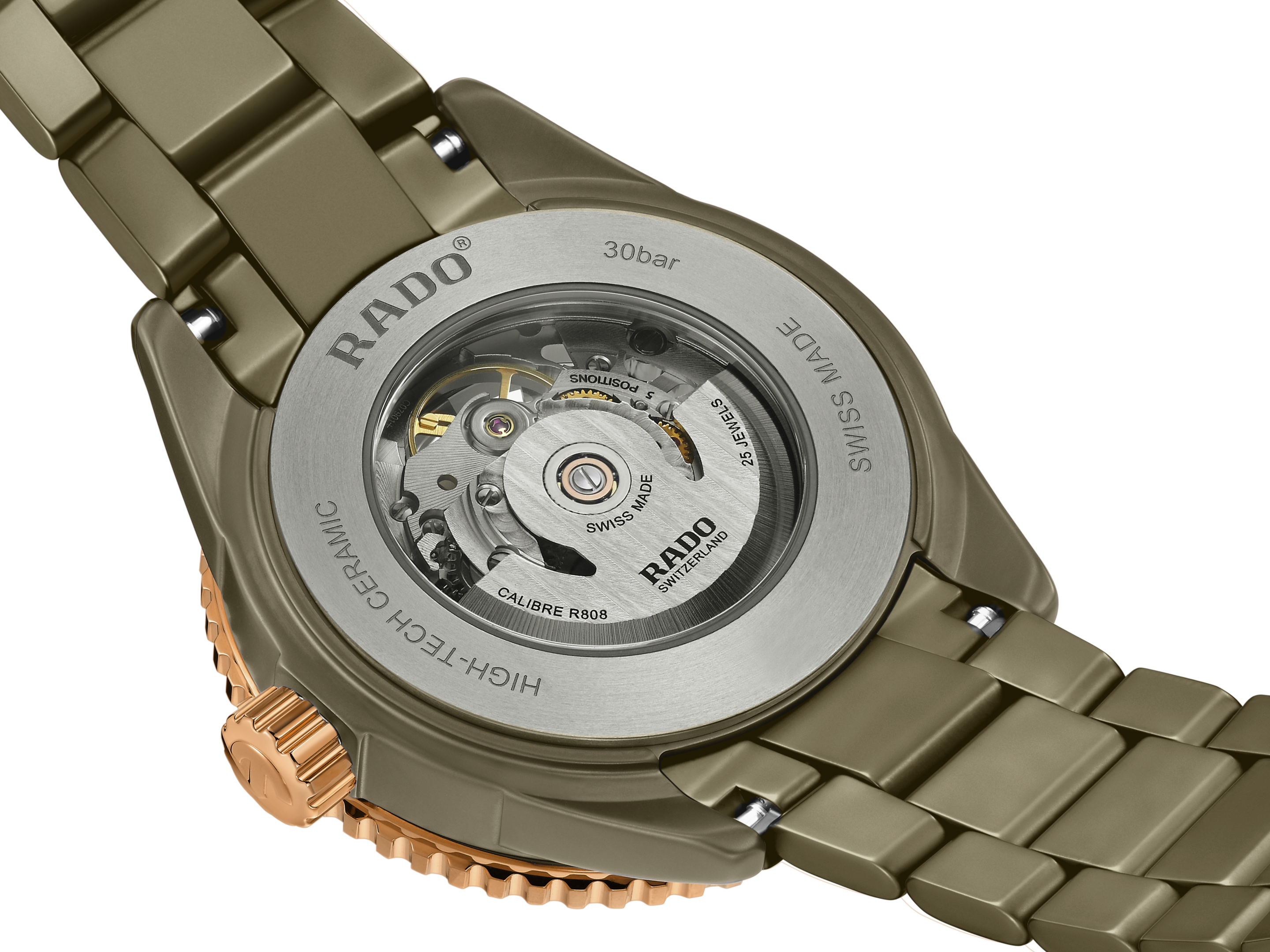 Rado Captain Cook High-Tech Ceramic Skeleton R32150162 Erkek Kol Saati