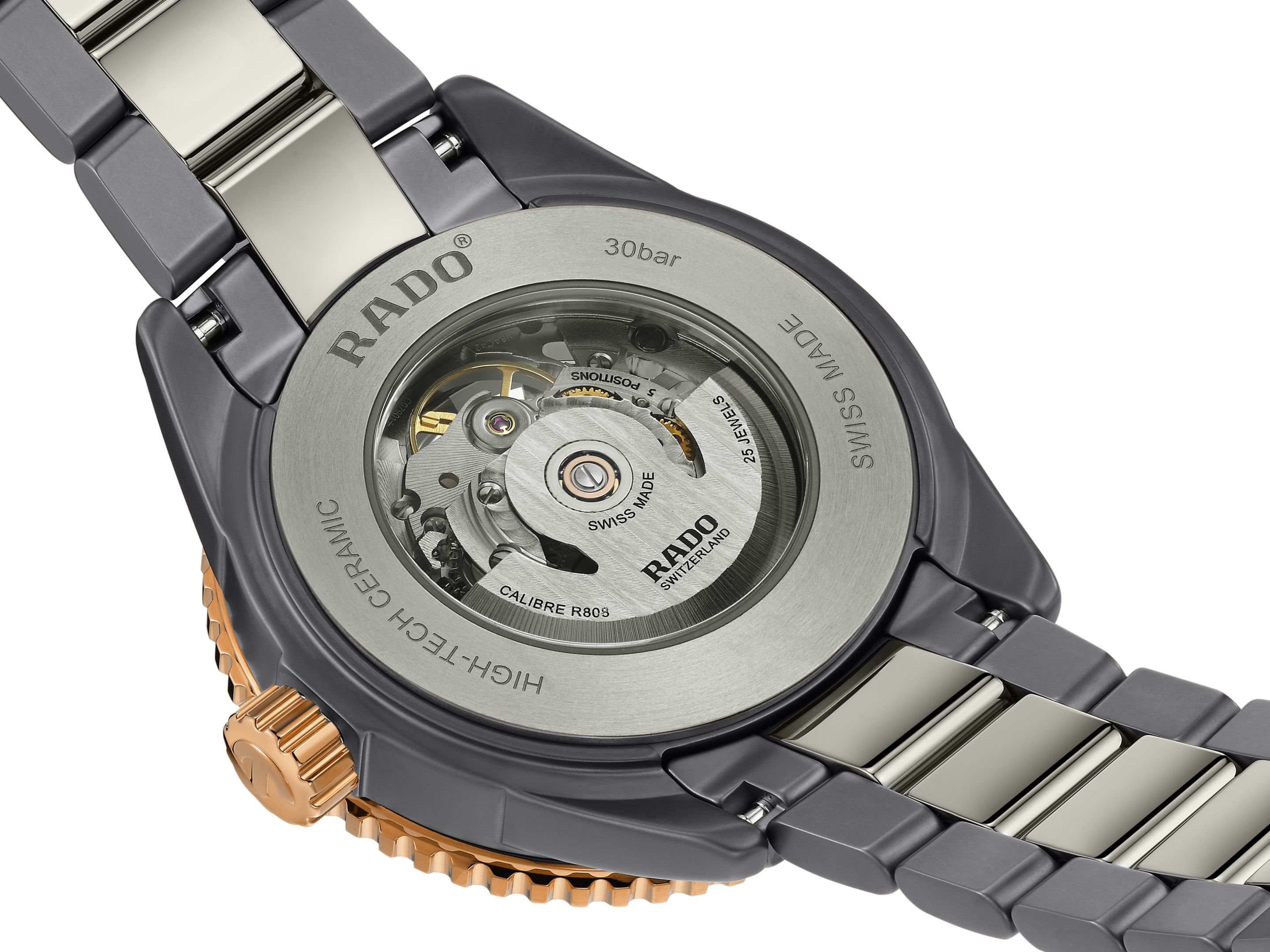 Rado Captain Cook High-Tech Ceramic Skeleton R32148162 Erkek Kol Saati