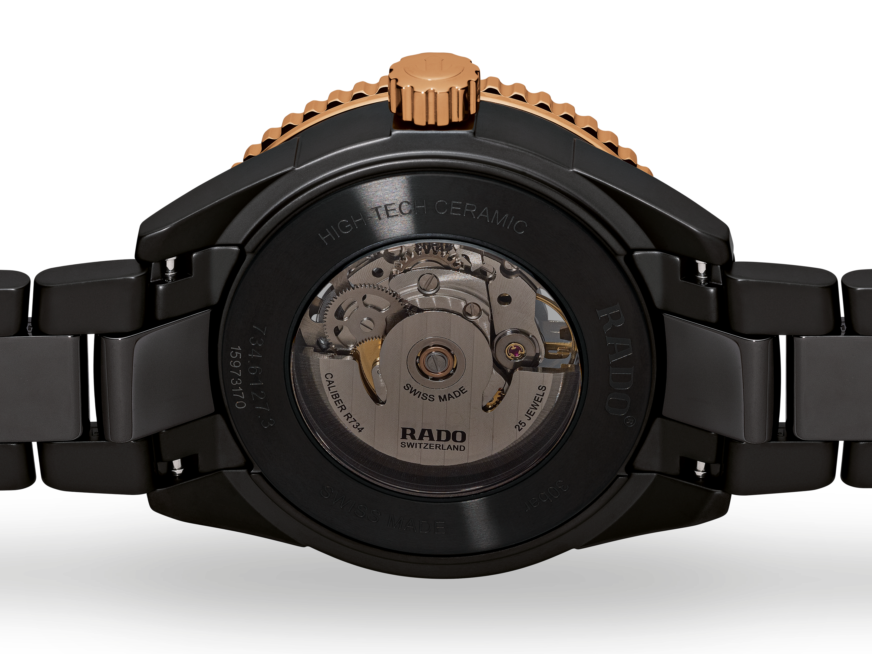 Rado Captain Cook High-Tech Ceramic Skeleton R32127162 Erkek Kol Saati
