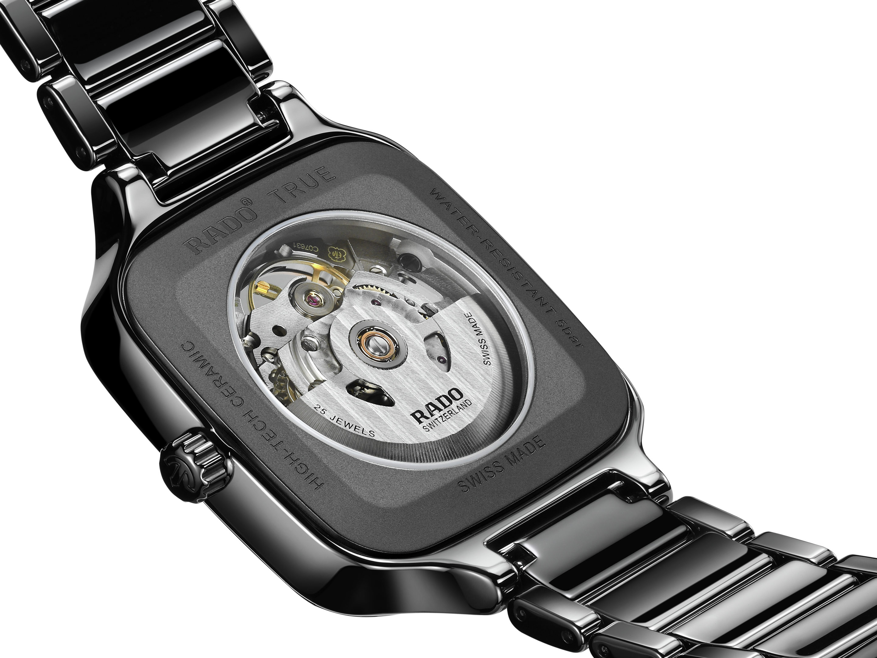 Rado True Square Automatic Open Heart R27086712 Erkek Kol Saati