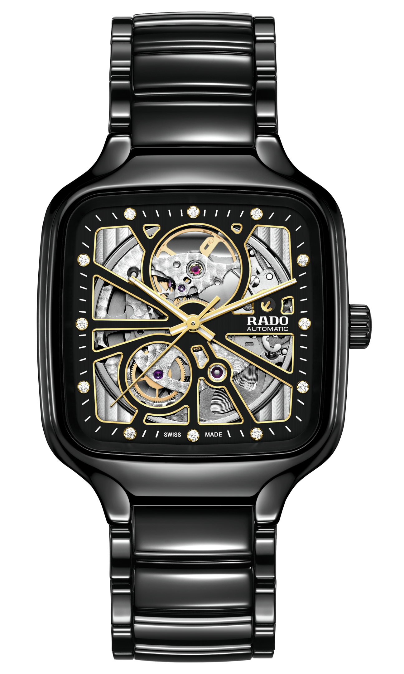 Rado True Square Automatic Open Heart R27086712 Erkek Kol Saati