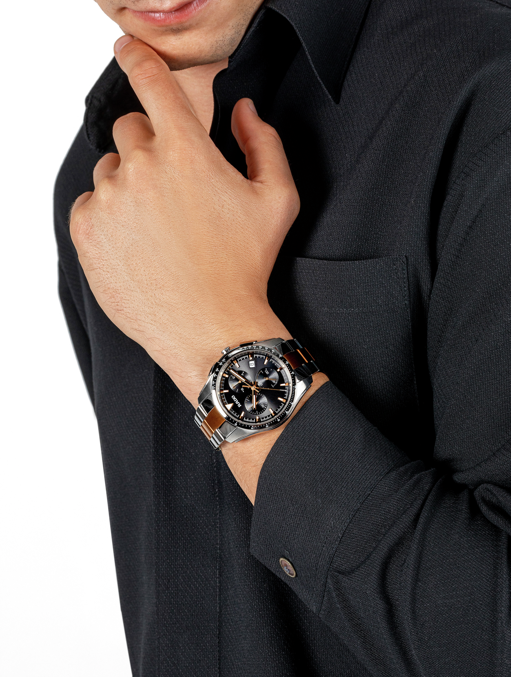 Rado Hyperchrome Chronograph R32259173 Erkek Kol Saati
