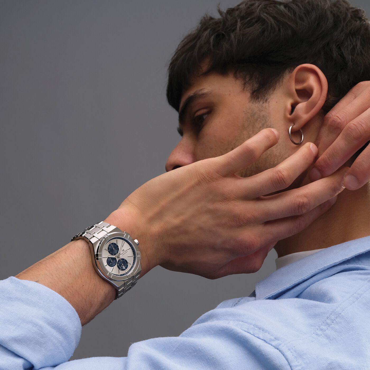 Maurice Lacroix AIKON ML-AI1118SS002230-1 Erkek Kol Saati
