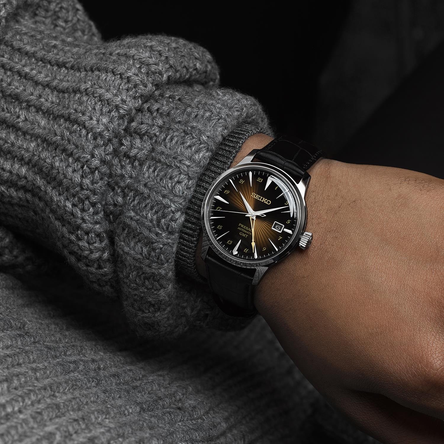 Seiko Presage Automatic GMT SSK039J1 Erkek Kol Saati