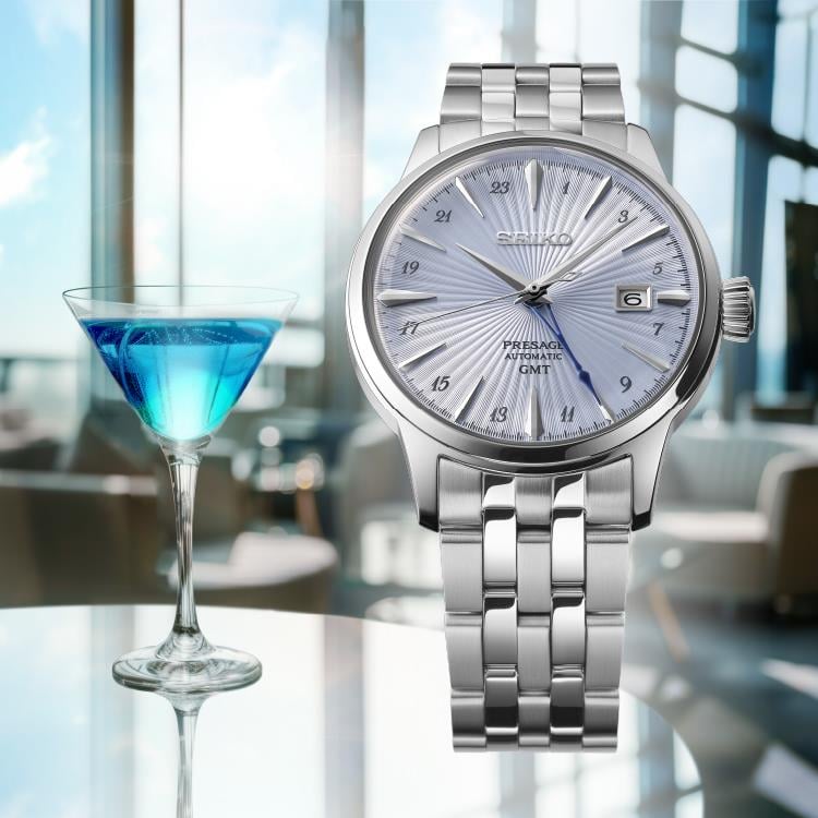 Seiko Presage Automatic GMT SSK037J1 Erkek Kol Saati