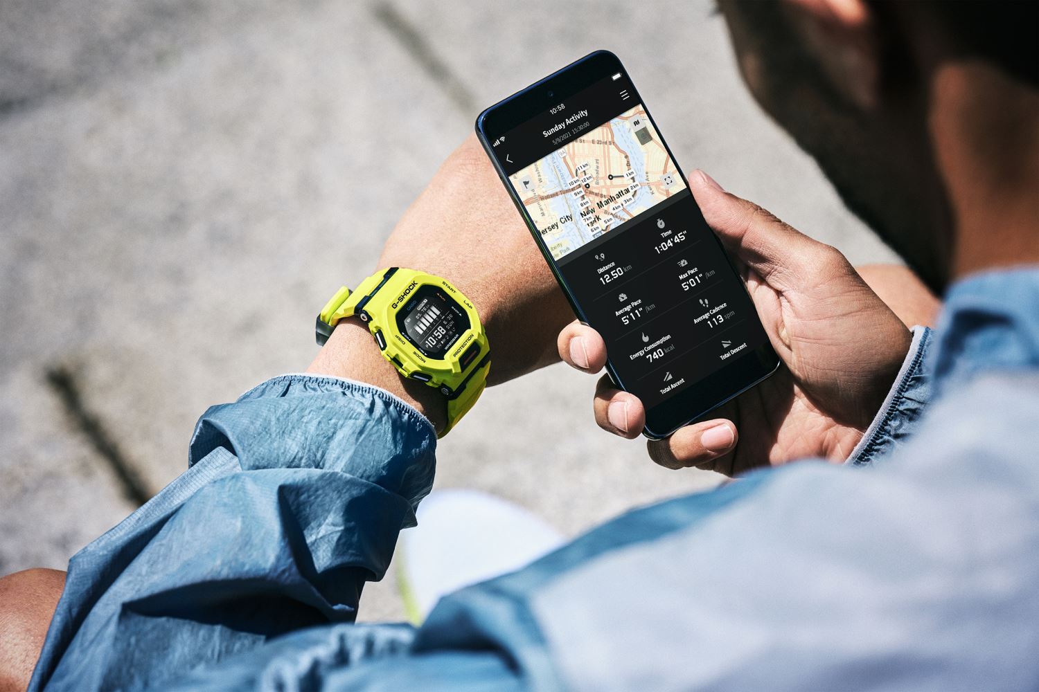 Casio G-SHOCK GBD-200-9DR Bluetooth Kol Saati