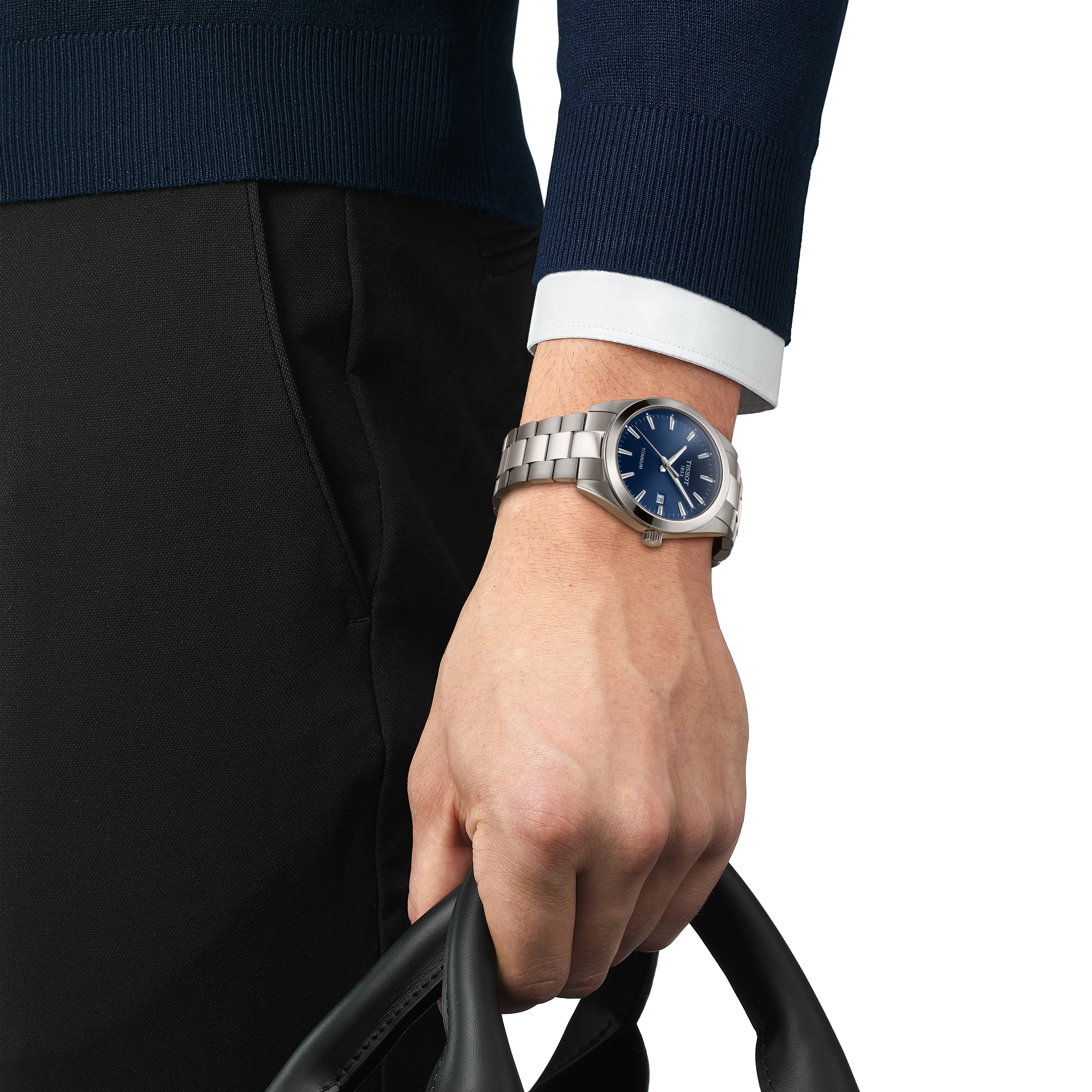 Tissot Gentleman Titanium T127.410.44.041.00 Erkek Kol Saati