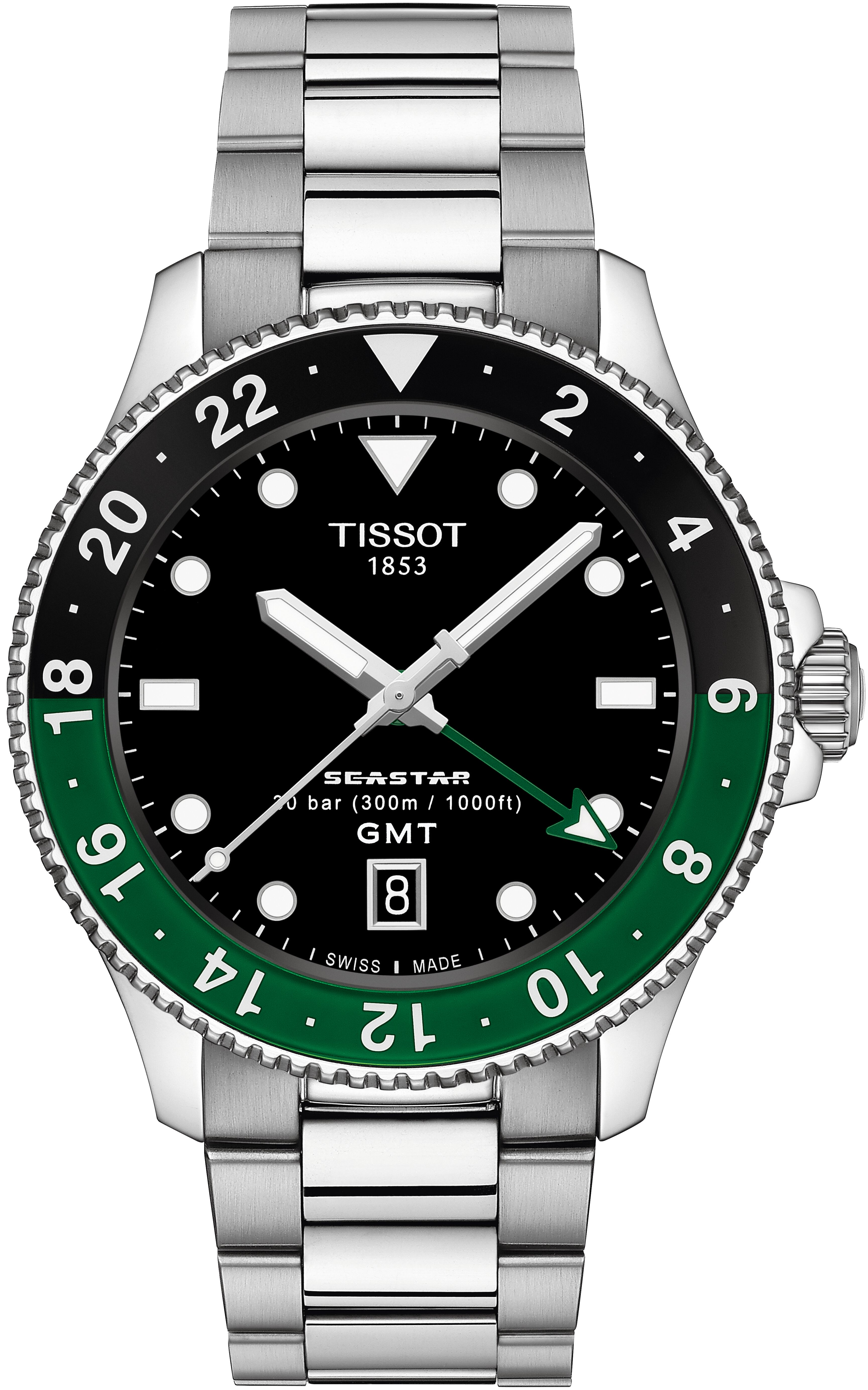 Tissot Seastar 1000 Quartz GMT T120.852.11.051.00 Erkek Kol Saati