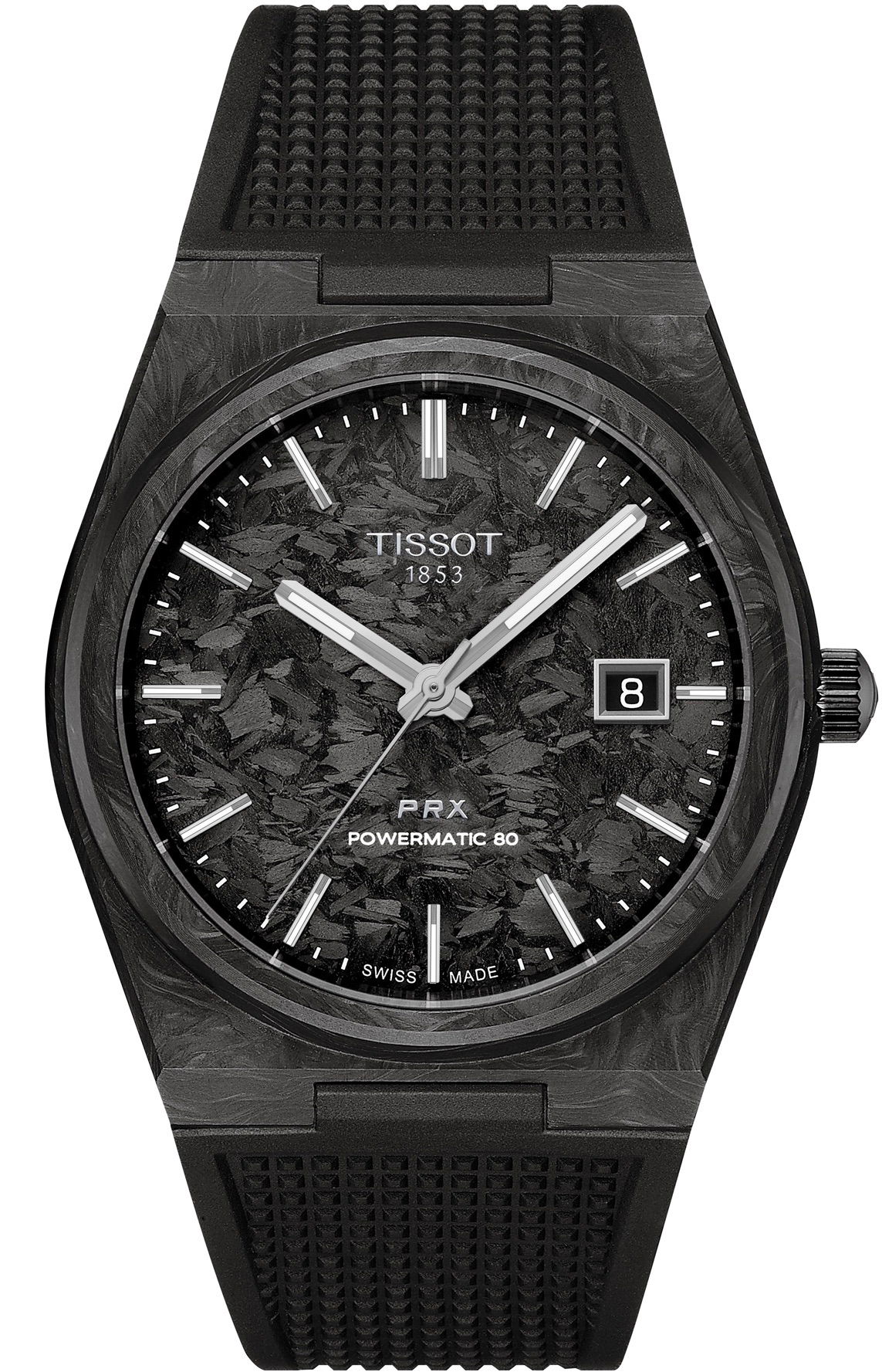 Tissot PRX Powermatic 80 40mm Carbon T137.907.97.201.00 Erkek Kol Saati