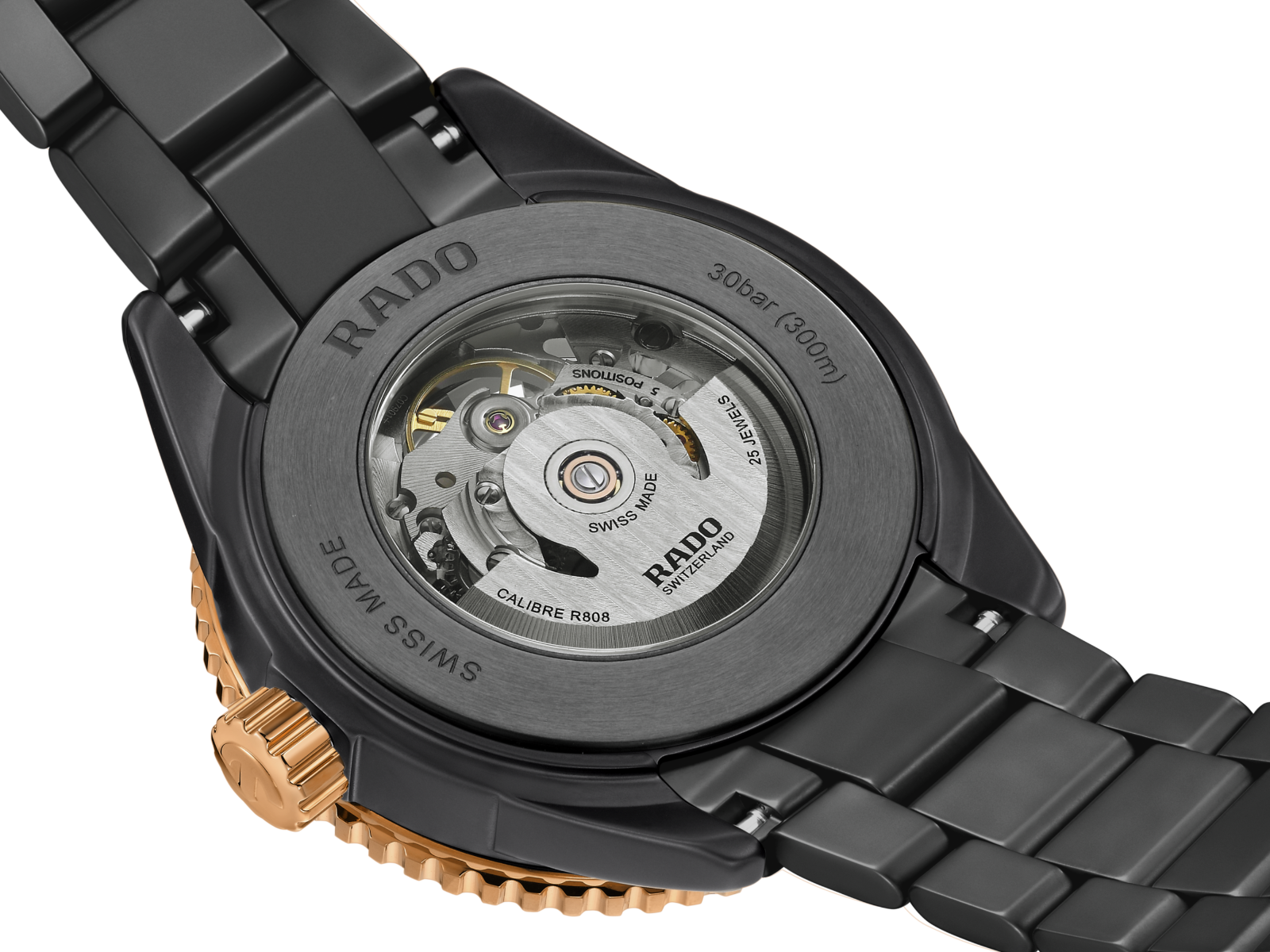 Rado Captain Cook High-Tech Ceramic Skeleton R32192152 Erkek Kol Saati