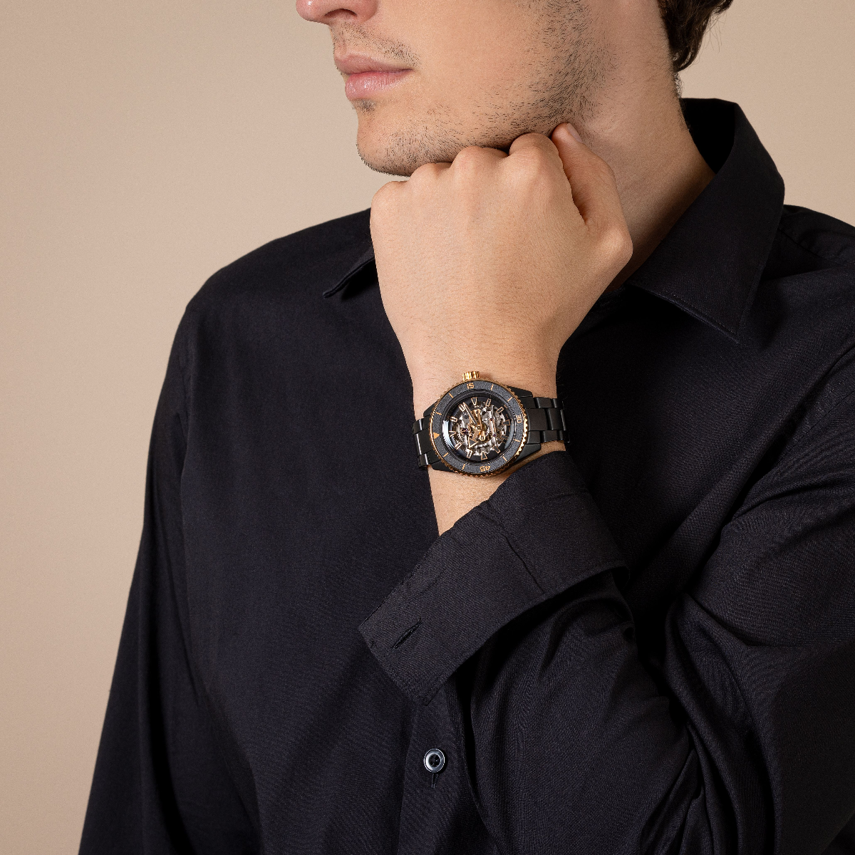 Rado Captain Cook High-Tech Ceramic Skeleton R32192152 Erkek Kol Saati