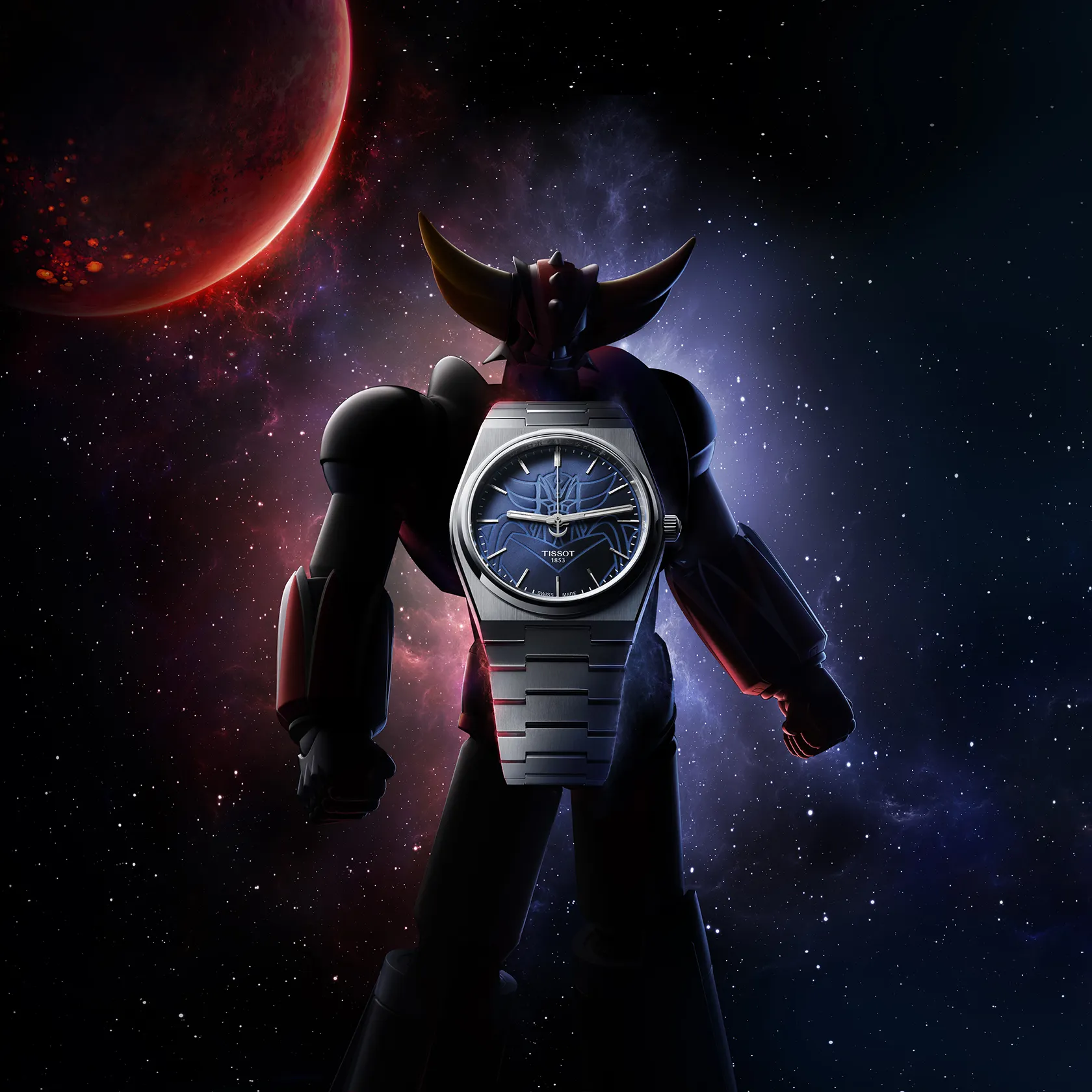 Tissot PRX UFO Robot Grendizer T137.407.11.041.02 Kol Saati