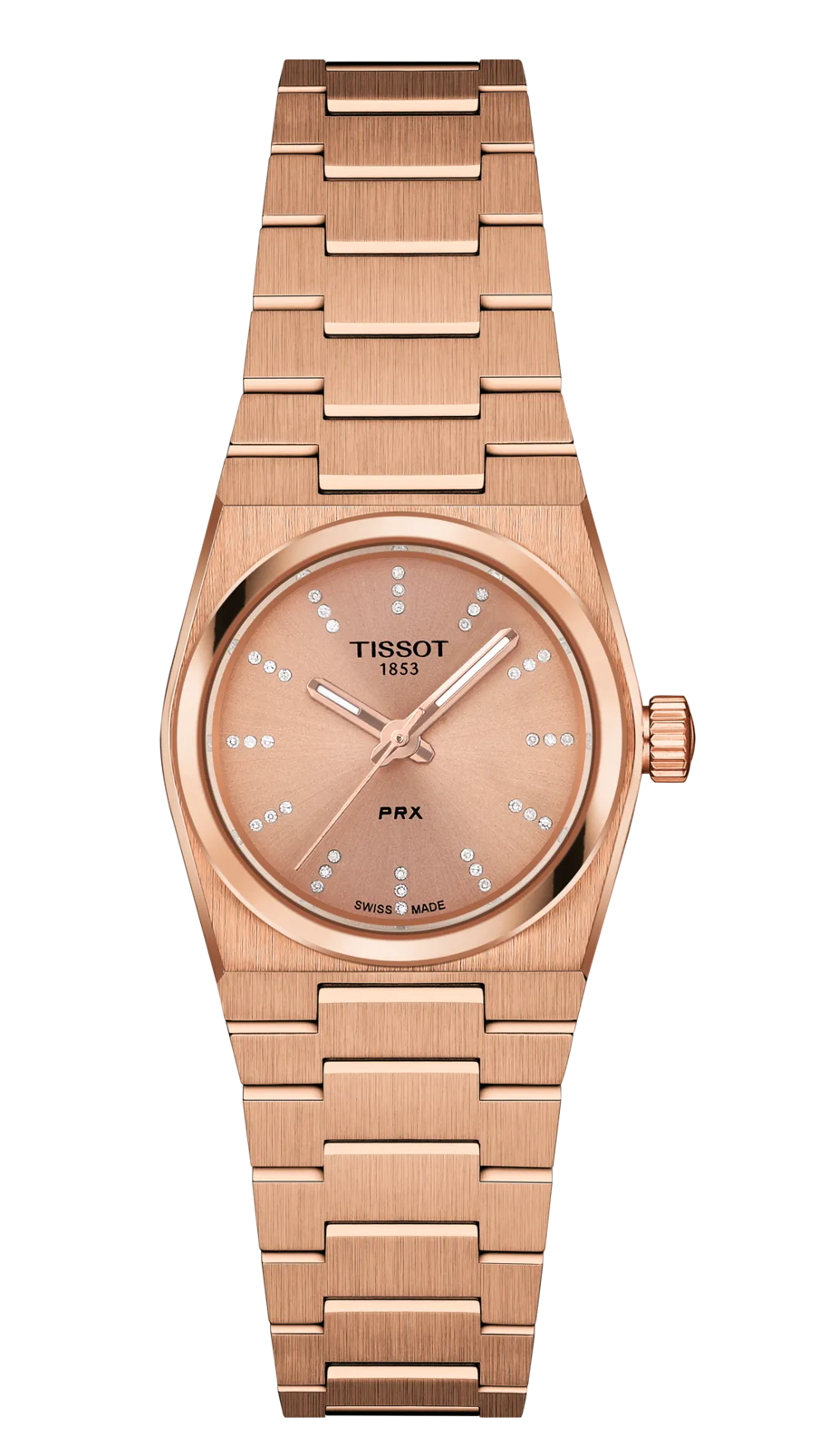 Tissot PRX 25 mm T137.010.33.506.00 Pırlantalı Kadın Kol Saati